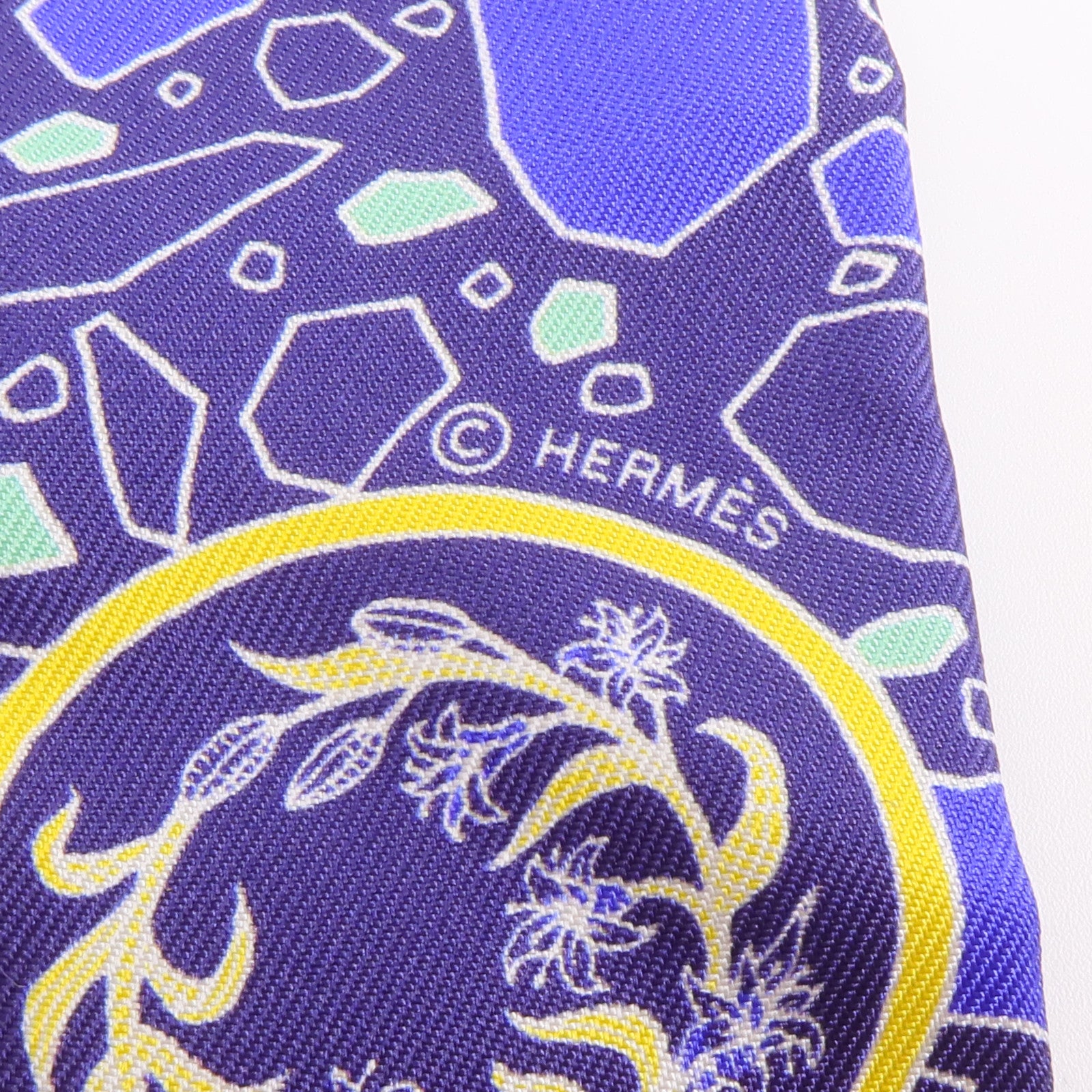 HERMES 絲質Twilly絲巾