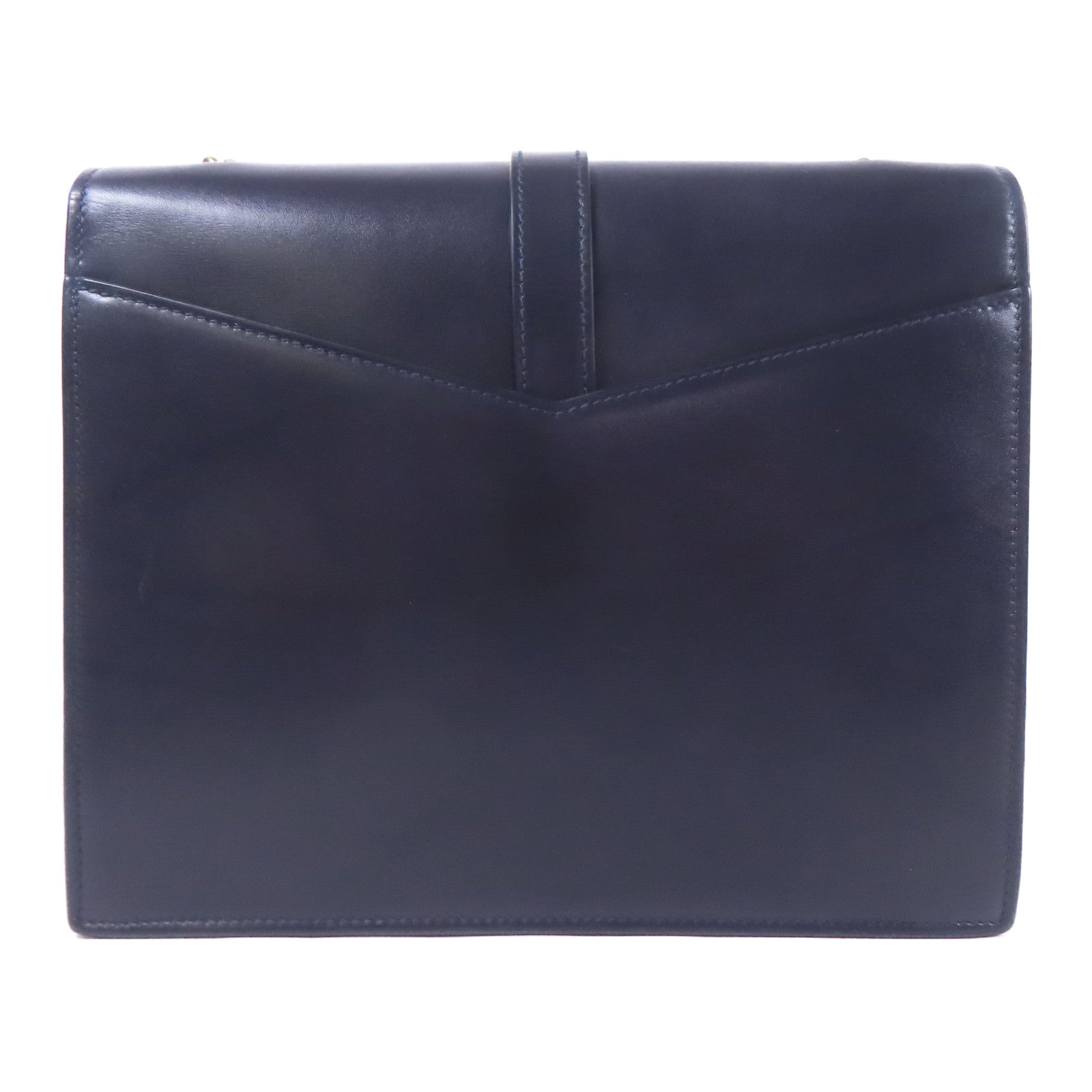 SAINT LAURENT 牛皮皮革Chain Shoulder金扣鏈帶肩背袋