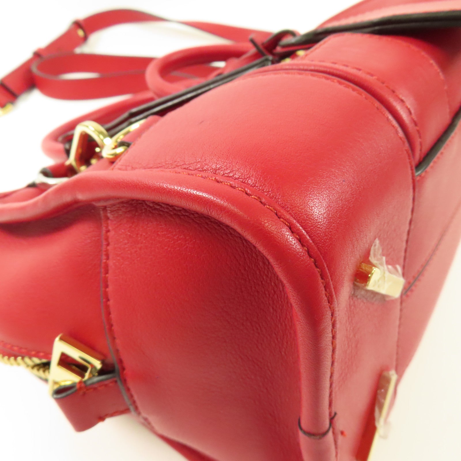LOEWE 牛皮皮革Shoulder Bag金扣手挽肩背兩用袋