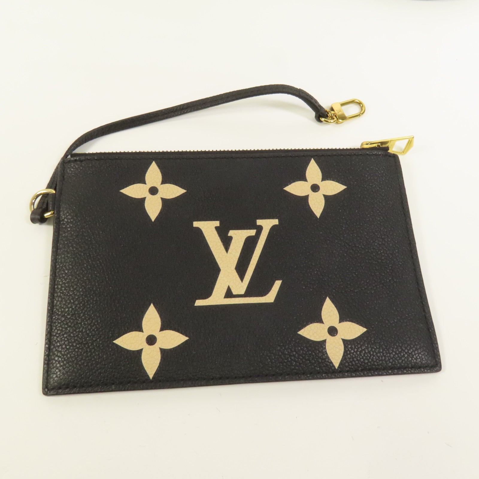 LOUIS VUITTON Monogram Empreinte Bicolor Neo Noe MM金扣手挽肩背兩用袋