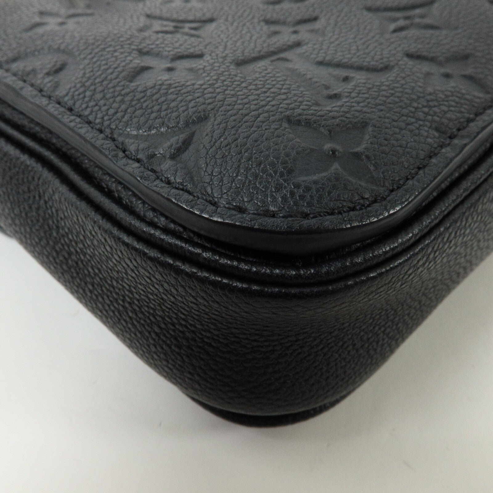 LOUIS VUITTON Monogram Empreinte Pochette Metis金扣手挽肩背兩用袋