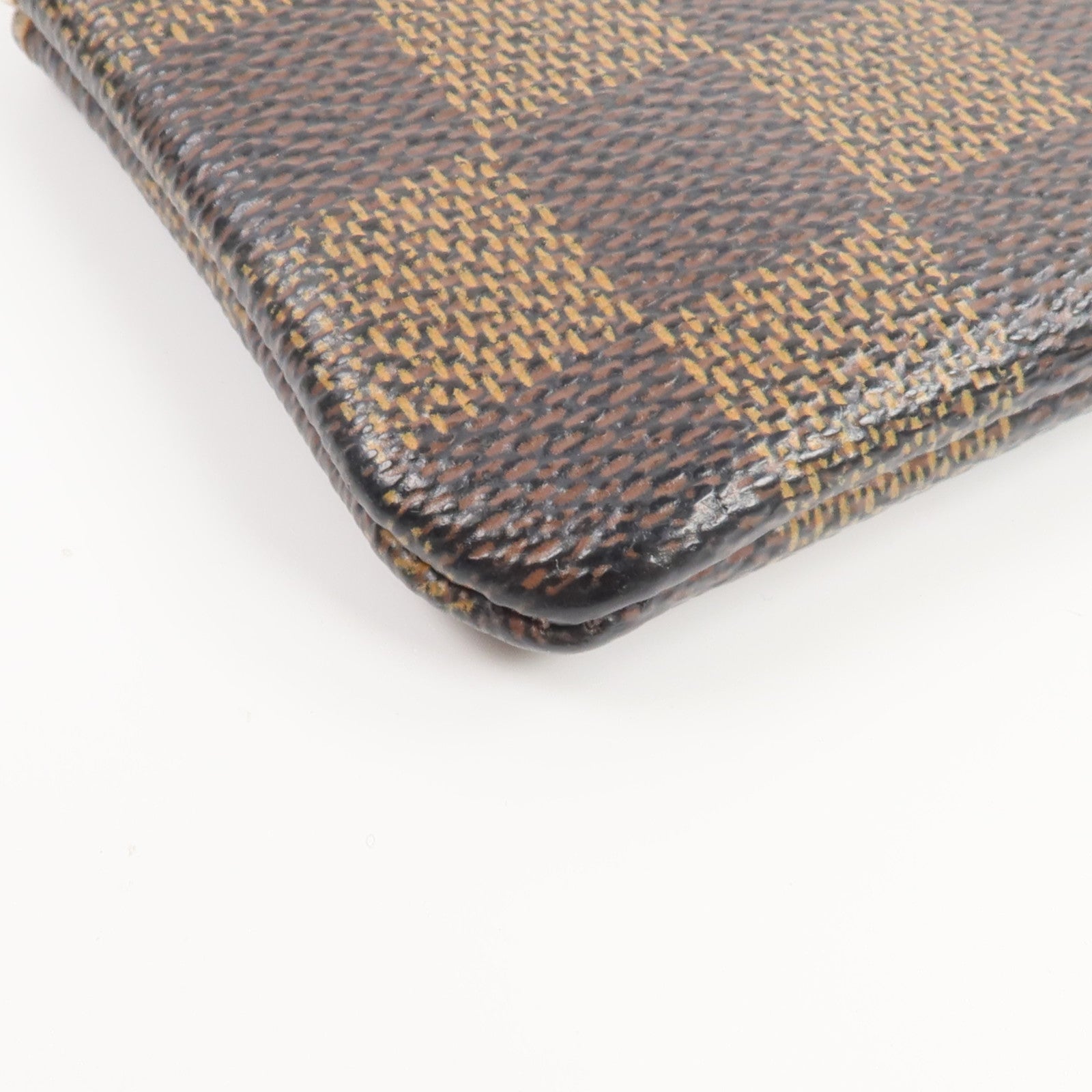LOUIS VUITTON Damier Pochette Cles零錢包