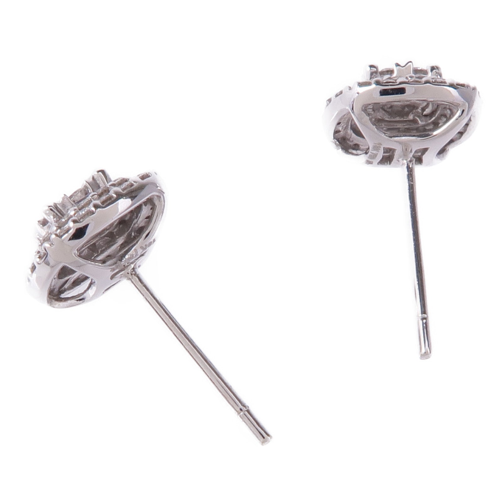 JEWELRY 18K白金Diamond Earrings鑽石耳環