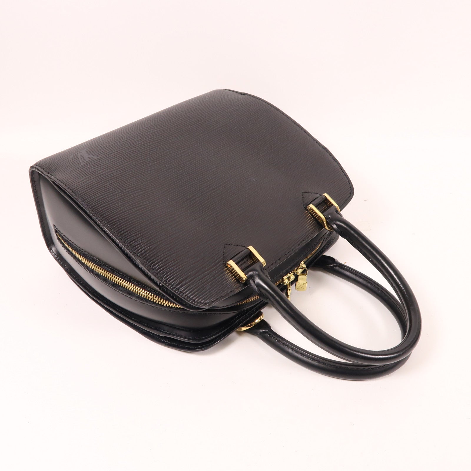 LOUIS VUITTON【激減優惠】 Epi Pont Neuf金扣手挽袋黑色