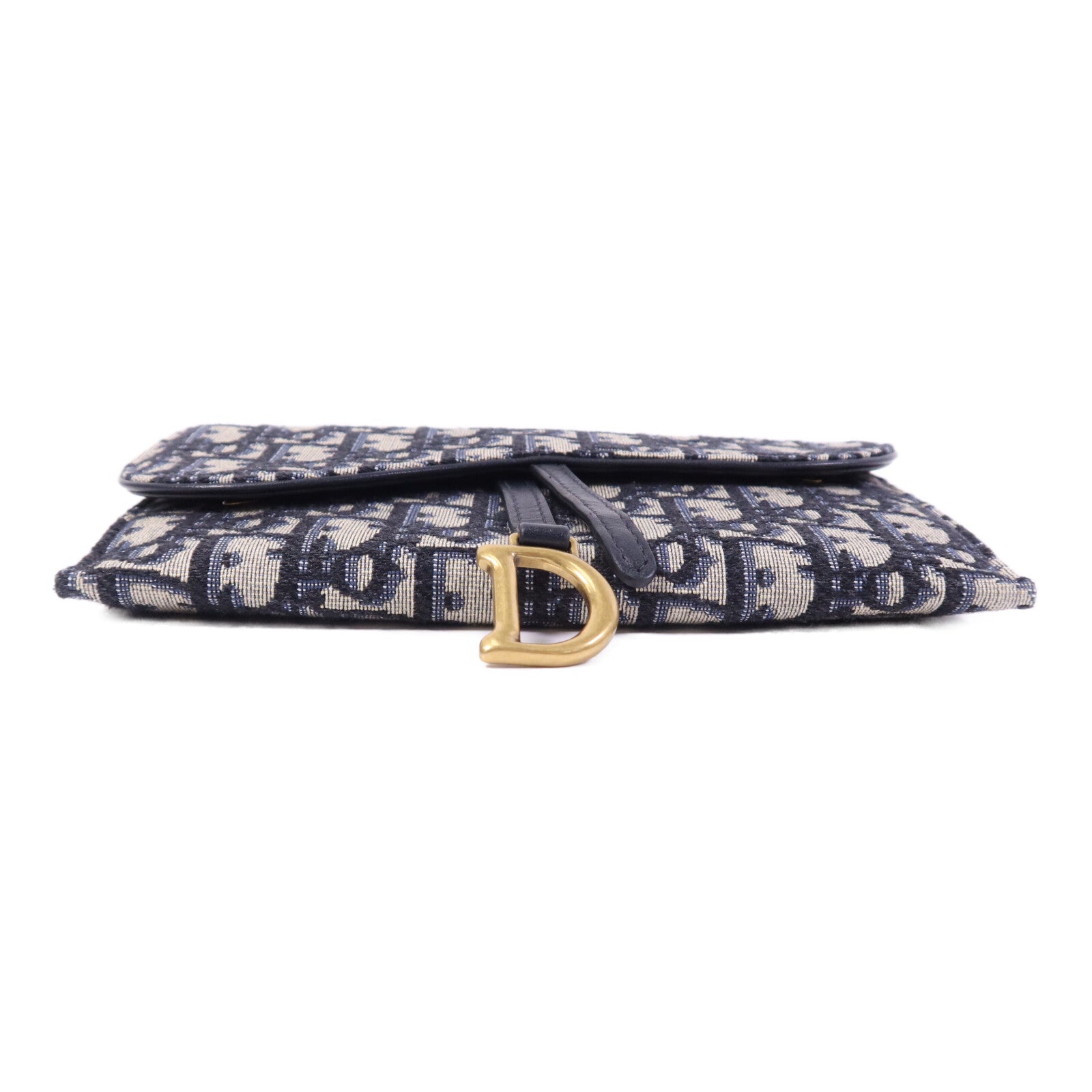 Dior 帆布Dior Oblique金扣鏈帶肩背袋