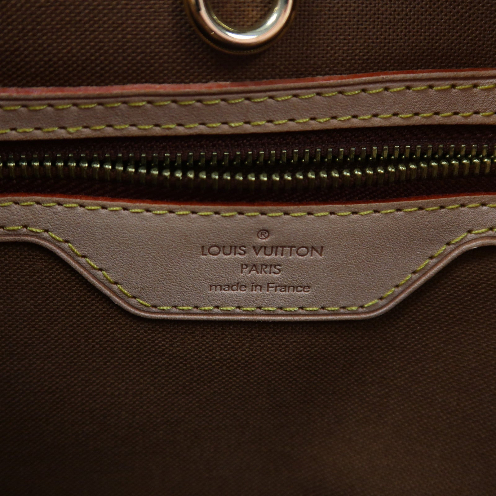 LOUIS VUITTON Monogram Batignolles Horizontal金扣肩背袋啡色