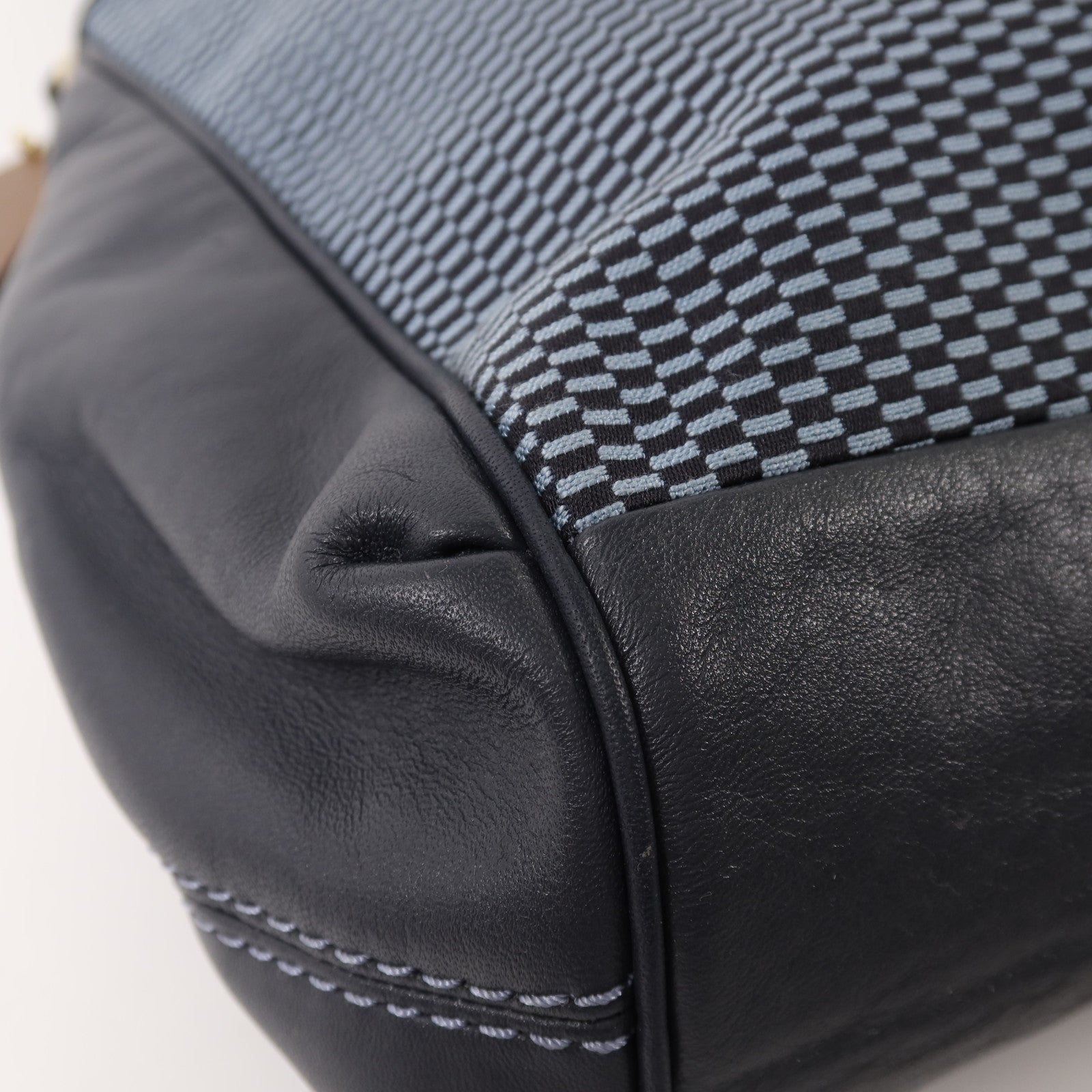 COACH 【激減優惠】帆布/皮革Legacy Lexy Tote Shoulder Bag金扣肩背袋
