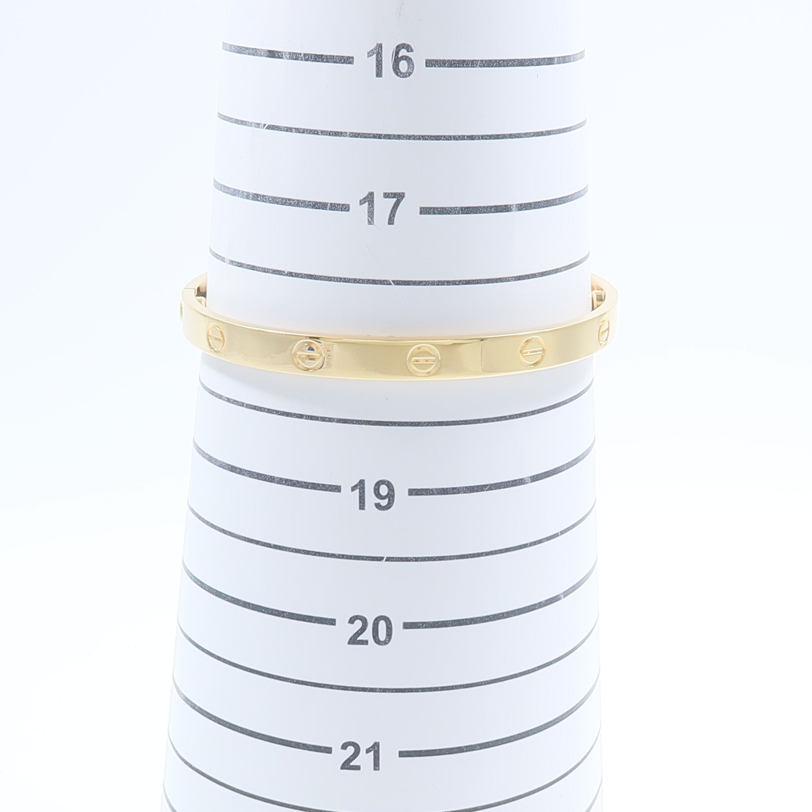 CARTIER 18K黃金Love Bracelet手鐲