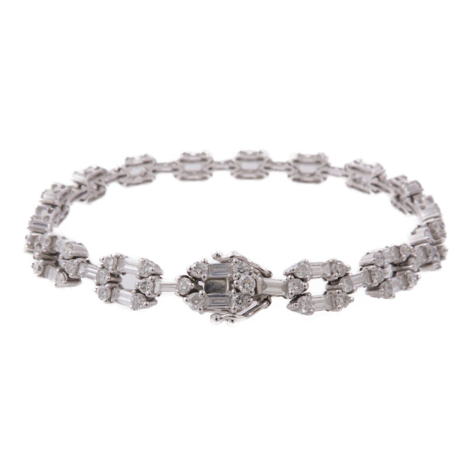 JEWELRY 18K白金Diamond Bracelet鑽石手鏈