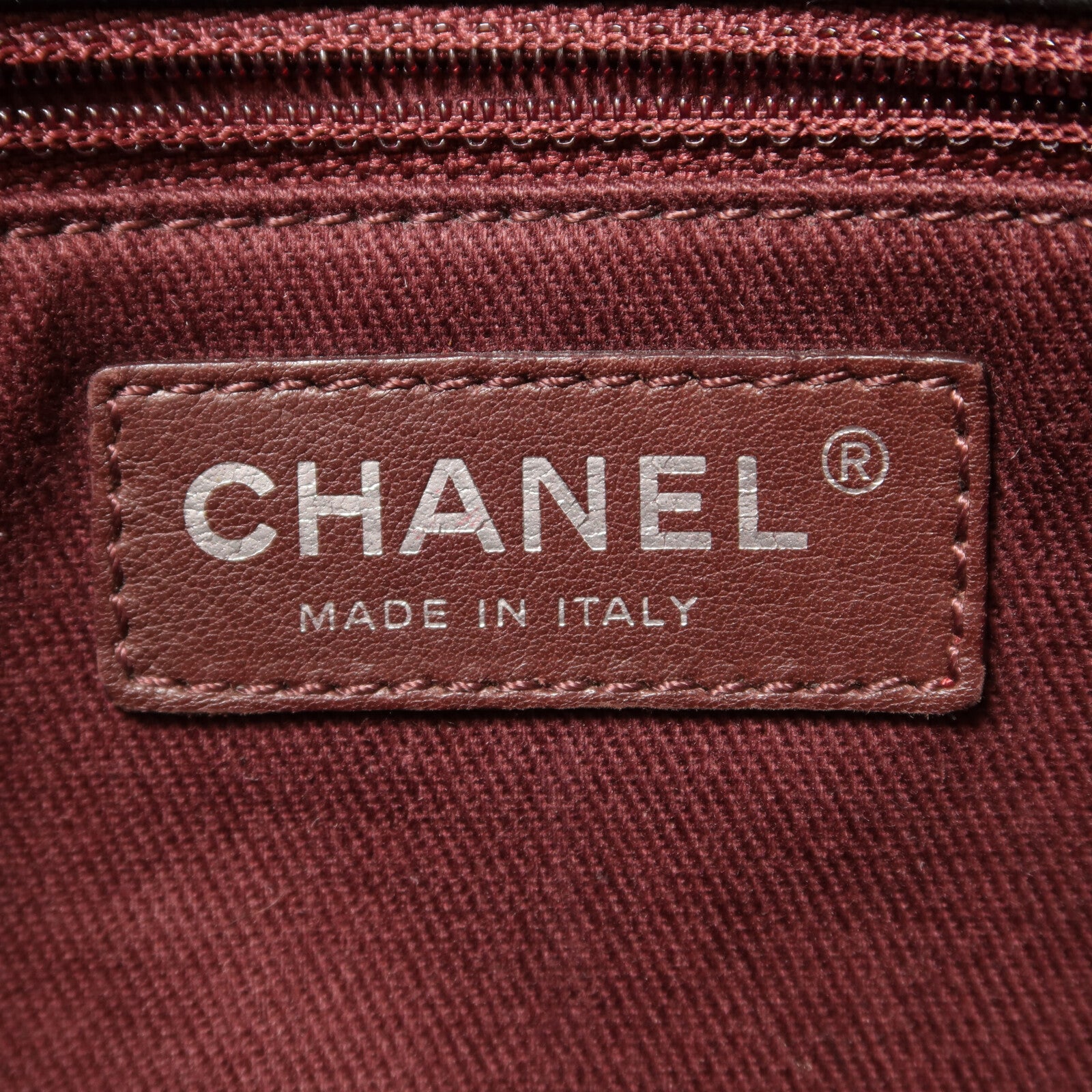 CHANEL 牛皮皮革In The Mix Flap Bag鏈帶手挽肩背兩用袋