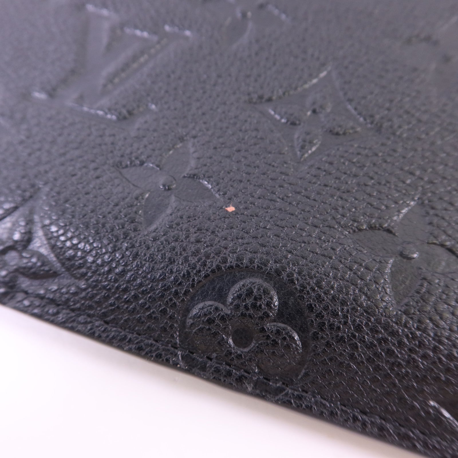 LOUIS VUITTON Monogram Empreinte Felicie Pochette金扣鏈帶肩背袋