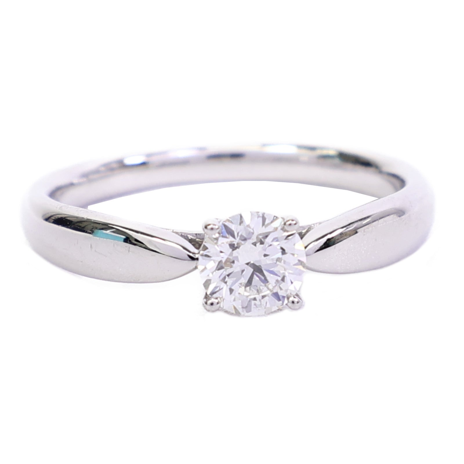 TIFFANY＆CO PT950白金Diamond Ring鑽石戒指
