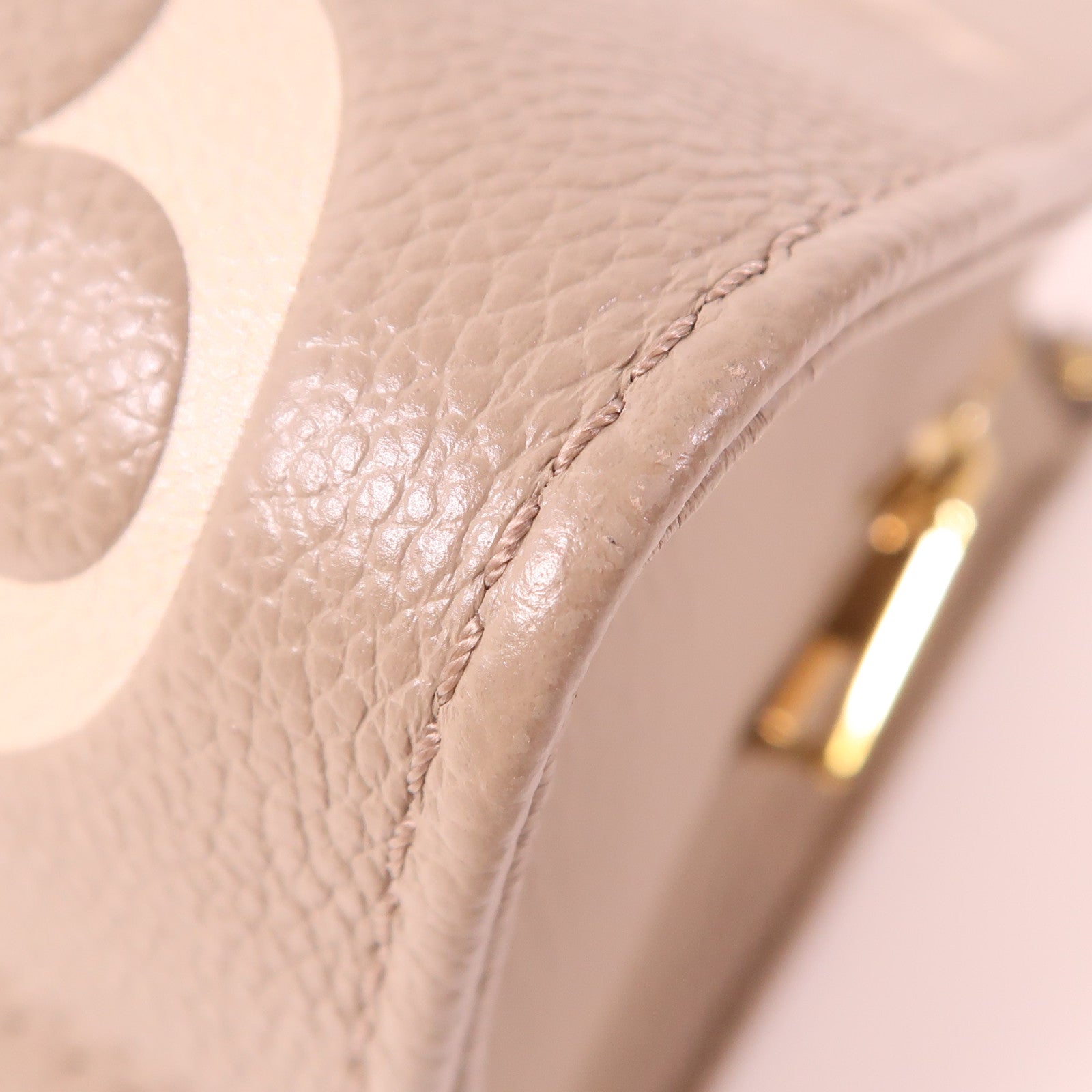 LOUIS VUITTON Monogram Empreinte On The Go East West金扣手挽肩背兩用袋