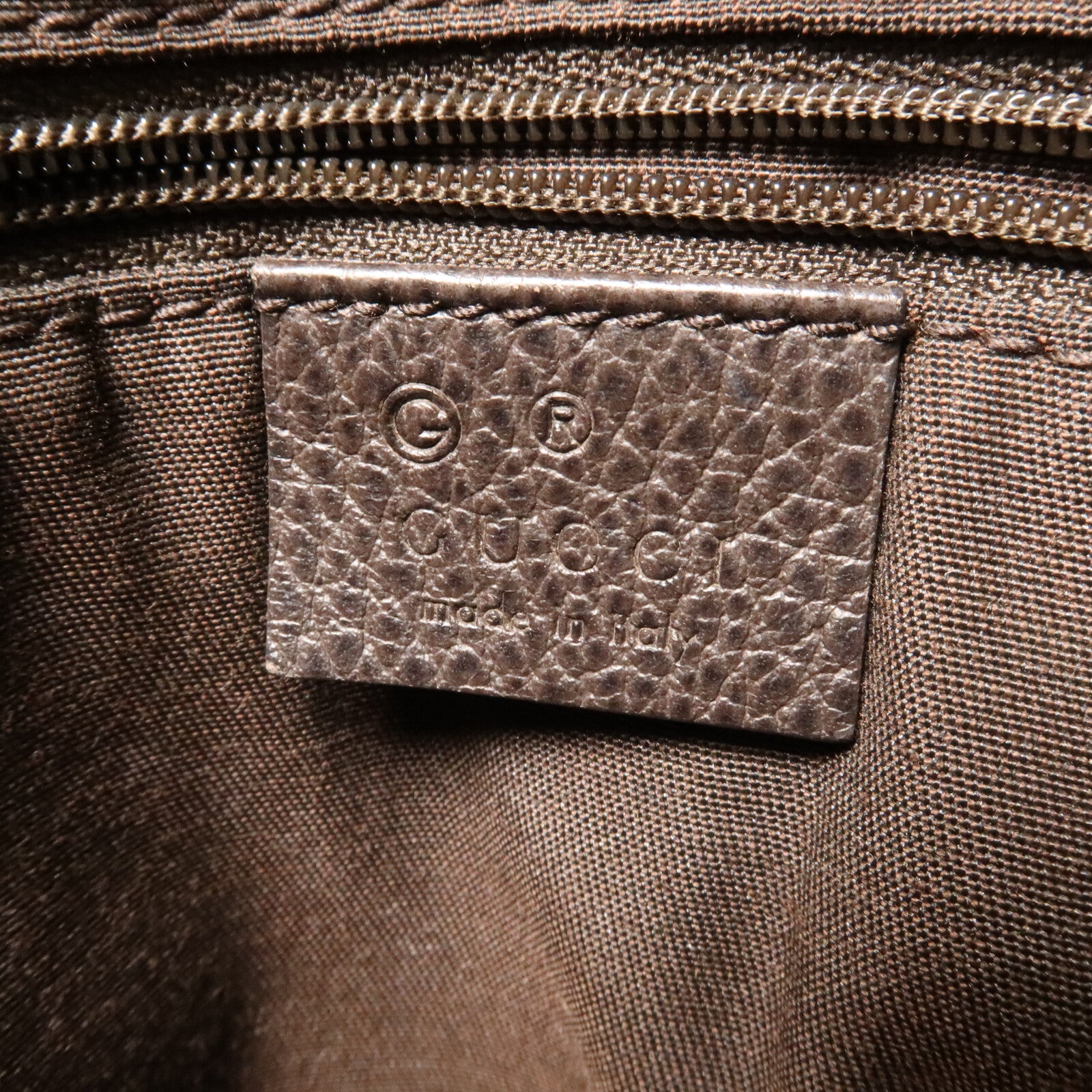GUCCI 塗層帆布2 Way Shoulder手挽肩背兩用袋