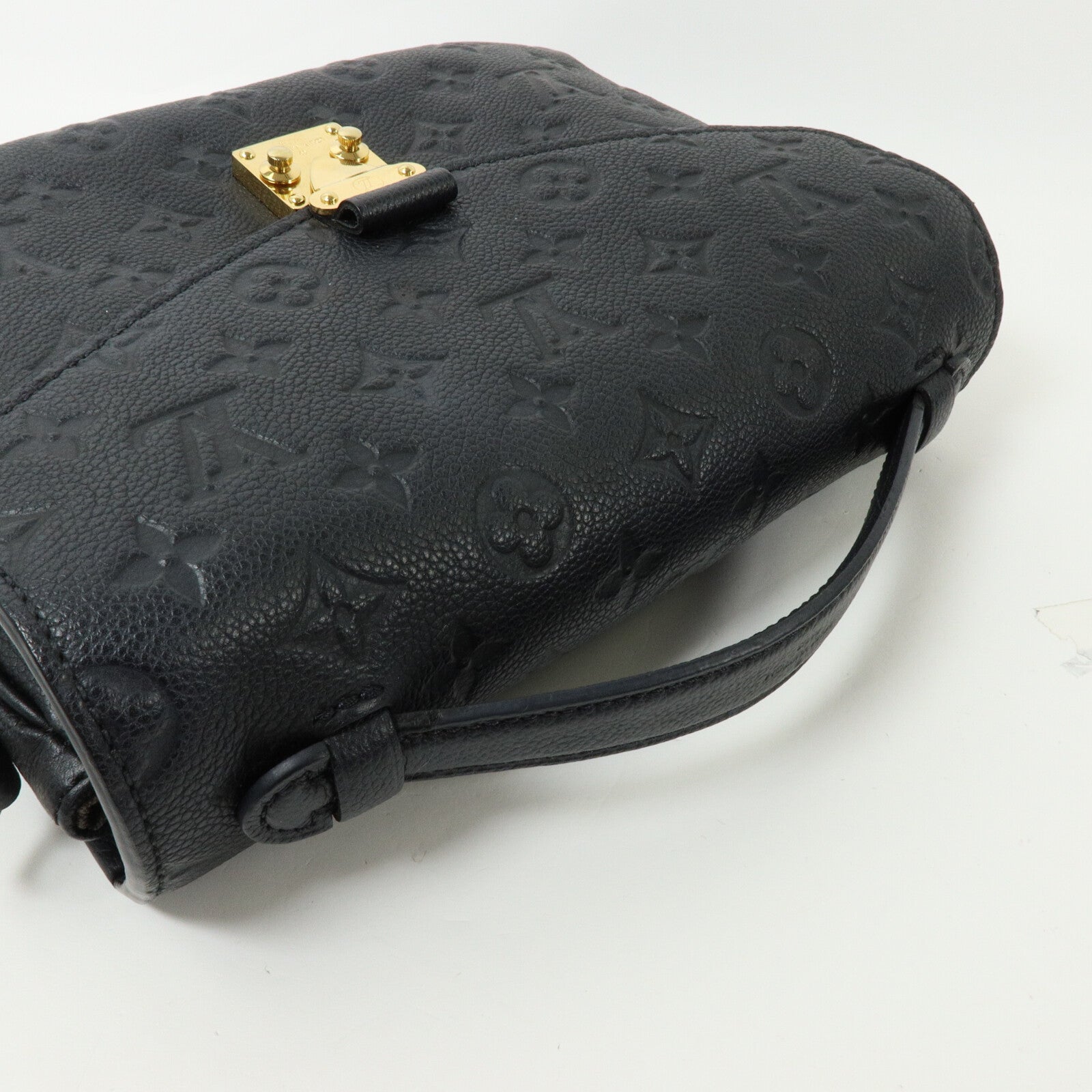 LOUIS VUITTON Monogram Empreinte Pochette Metis金扣手挽肩背兩用袋