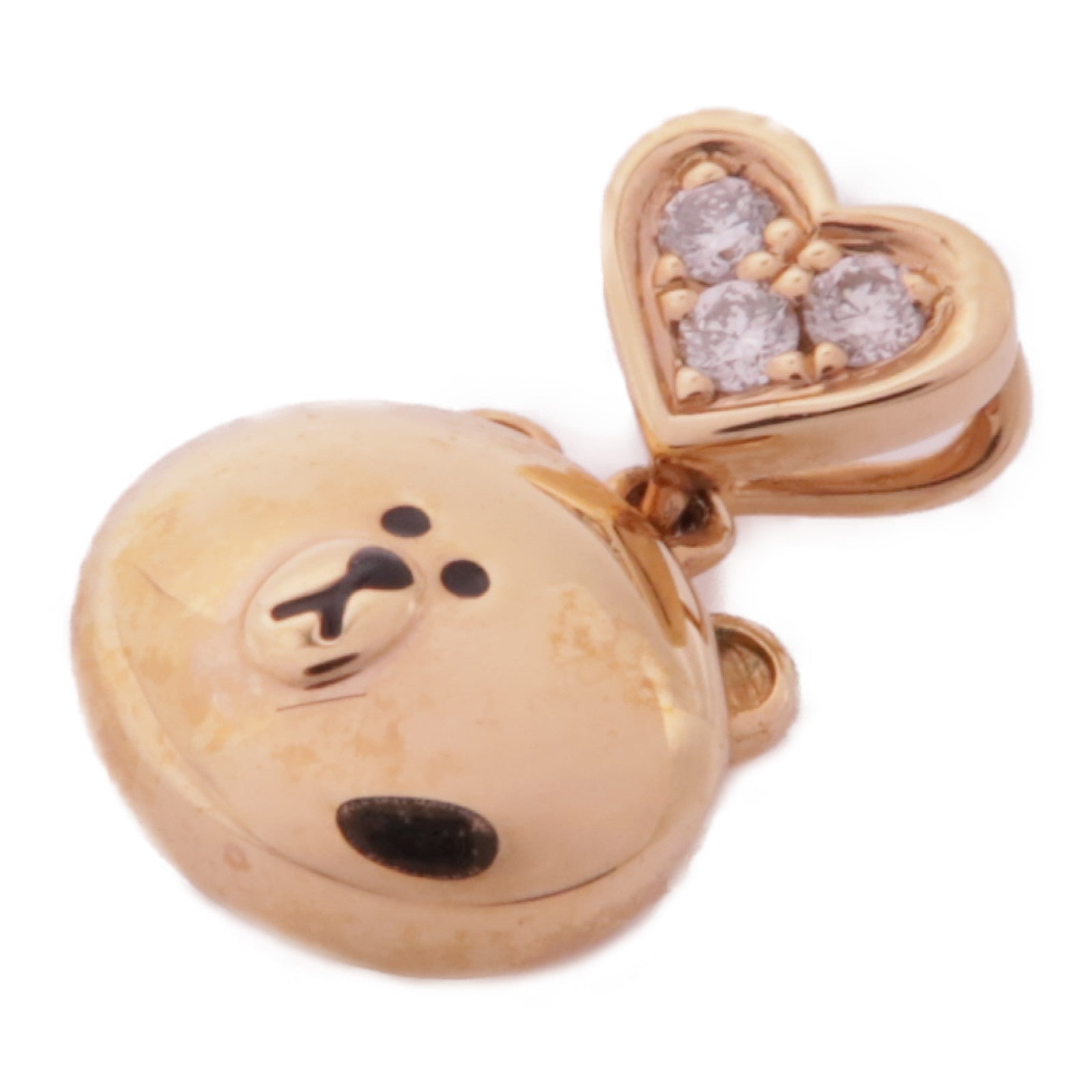 JEWELRY 18K玫瑰金Diamond Pendant鑽石吊墜