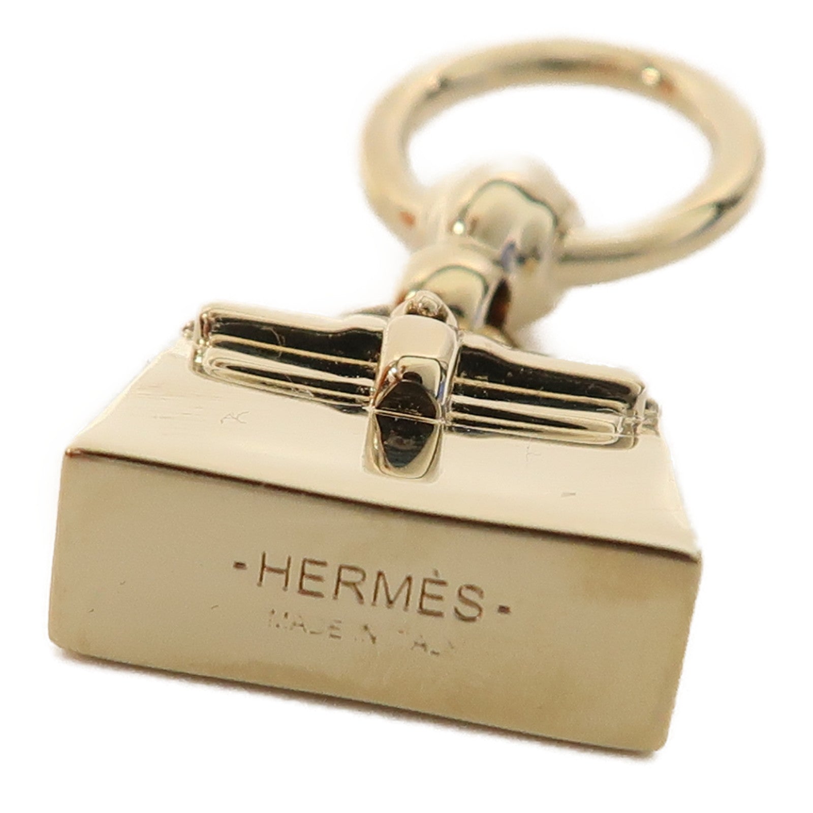 HERMES 金屬Mini Kelly絲巾扣