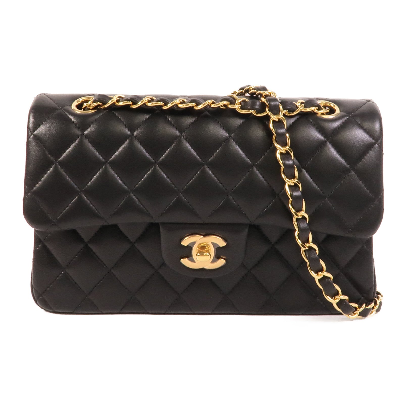 CHANEL 羊皮皮革Classic 23鏈帶肩背袋