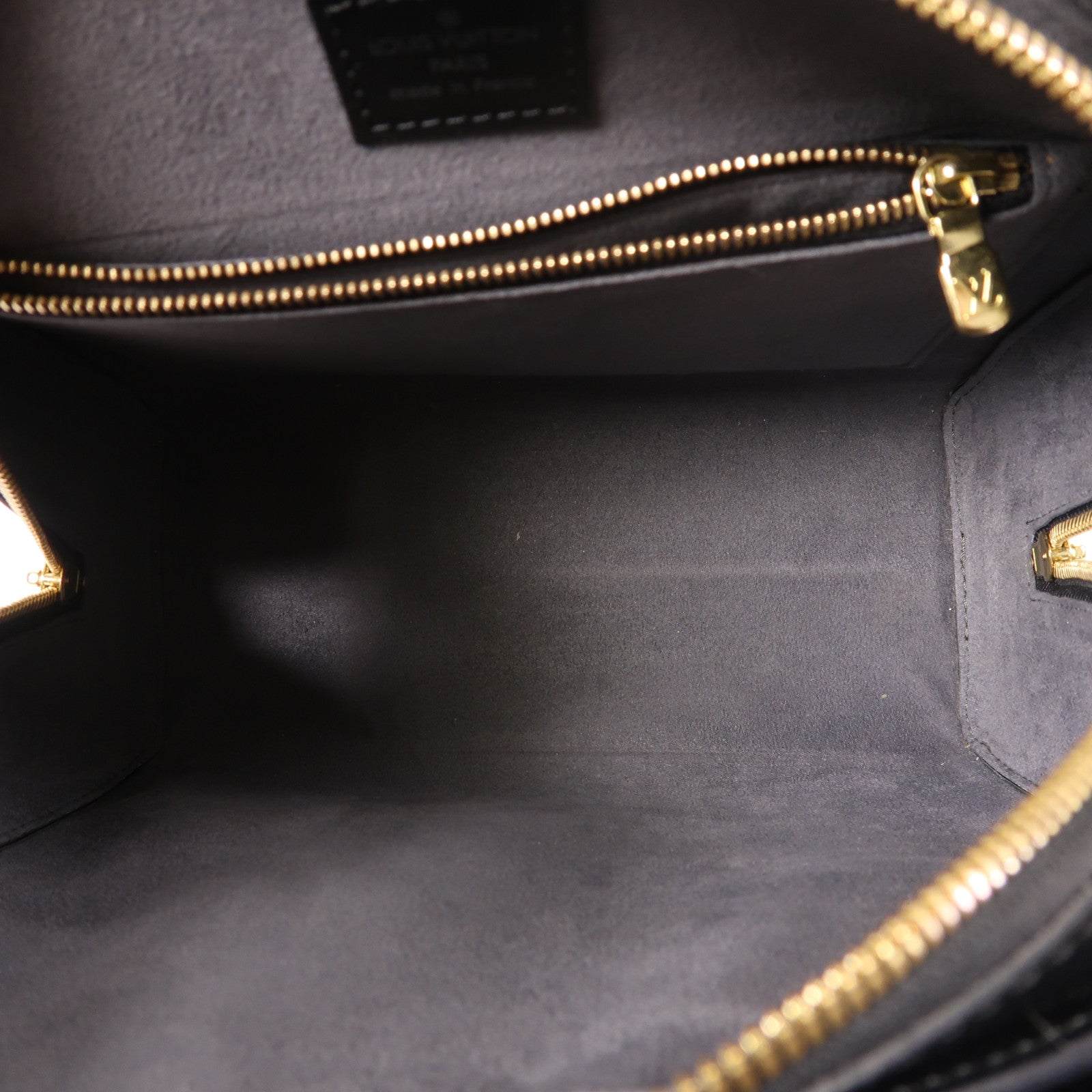 LOUIS VUITTON【激減優惠】 Epi Pont Neuf金扣手挽袋黑色