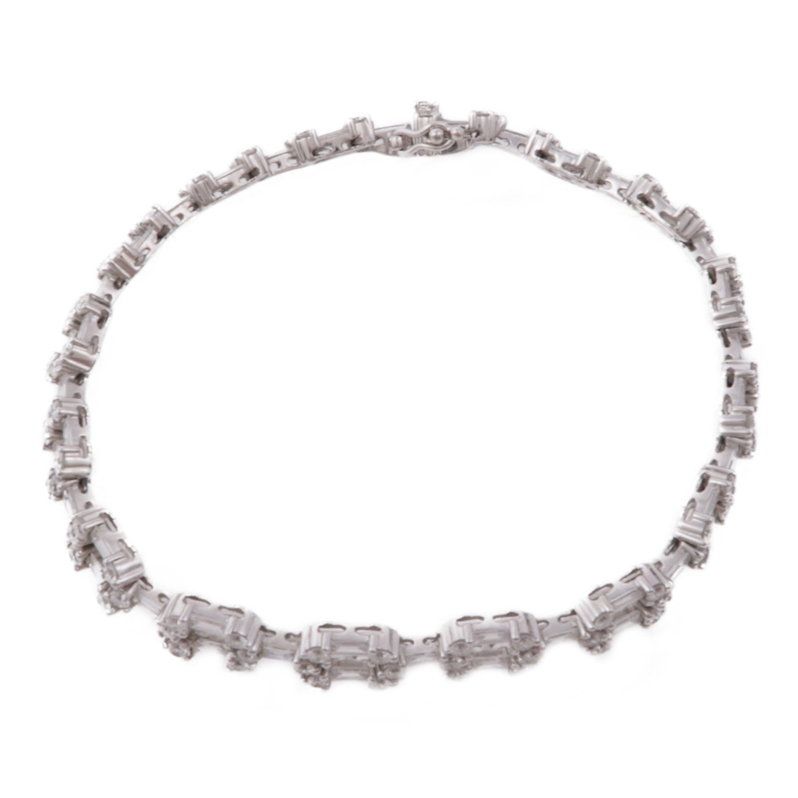 JEWELRY 18K白金Diamond Bracelet鑽石手鏈