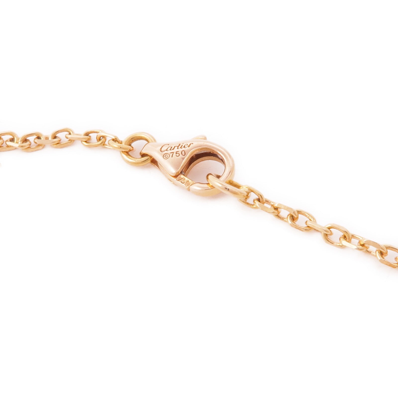 CARTIER 【激減優惠】18K黃金/白金/玫瑰金Trinity Necklace鑽石項鍊