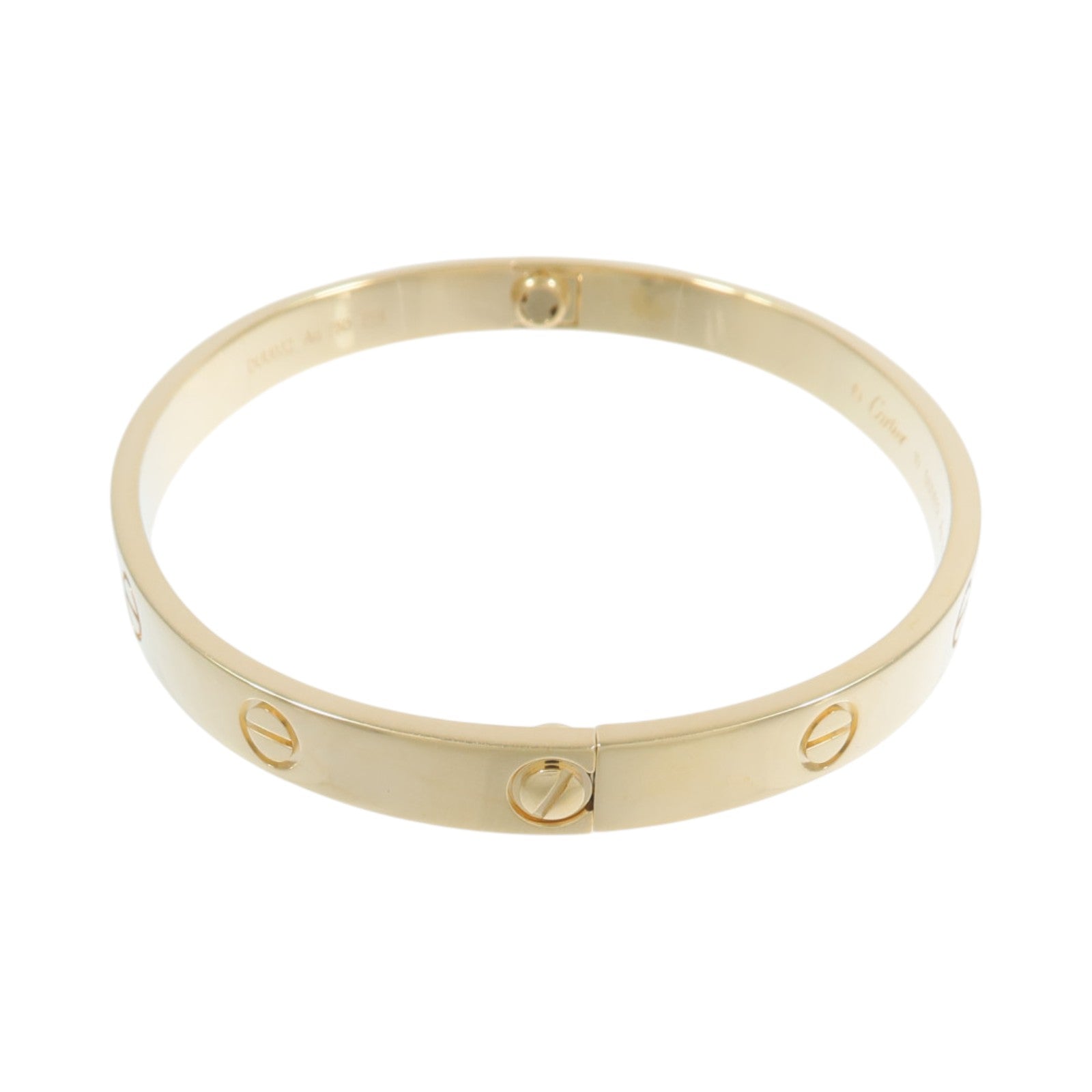 CARTIER 18K黃金Love Bracelet手鐲