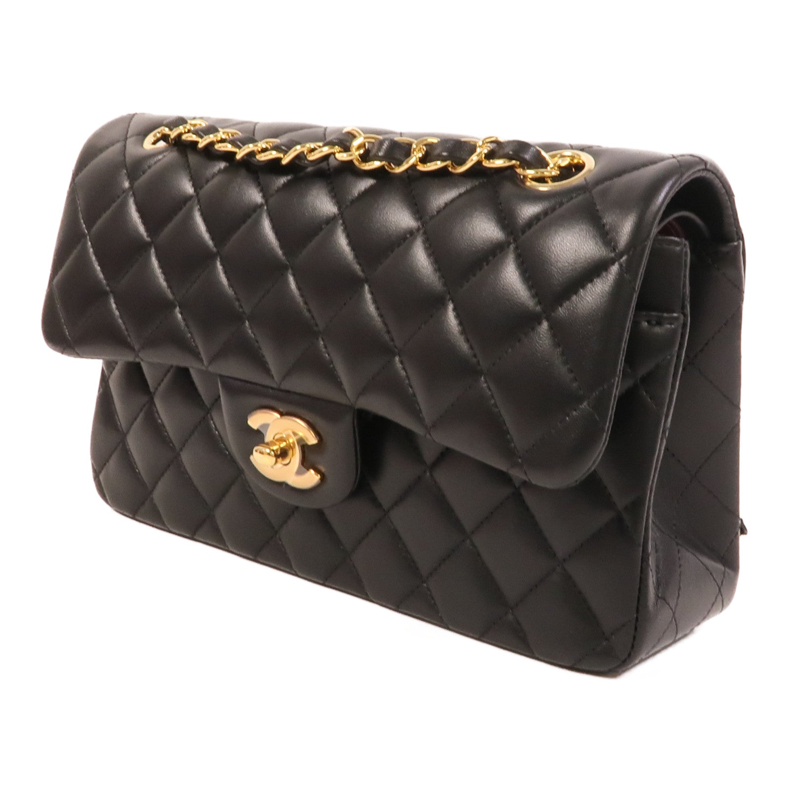 CHANEL 羊皮皮革Classic 23鏈帶肩背袋