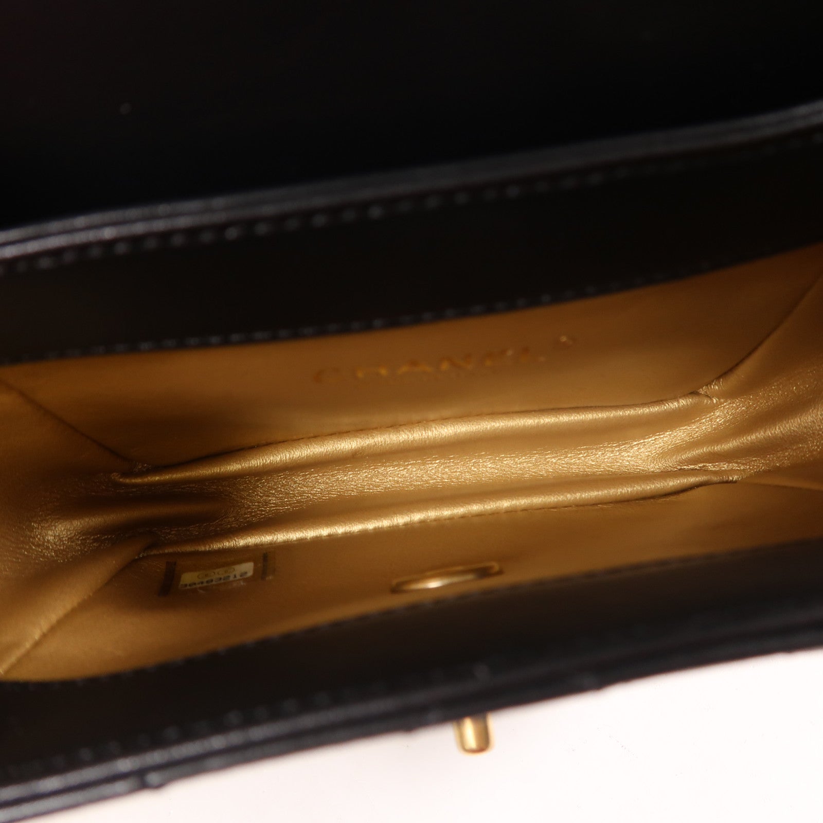 CHANEL 牛皮皮革Shoulder Bag鏈帶肩背袋