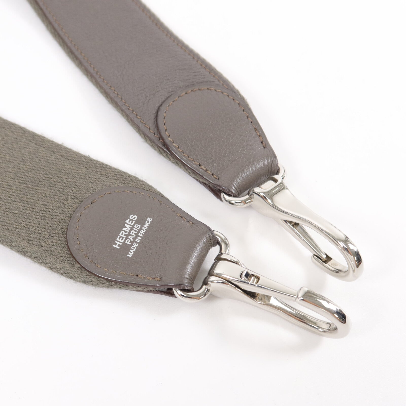 HERMES Evercoler皮革Berline 28肩背袋Gray