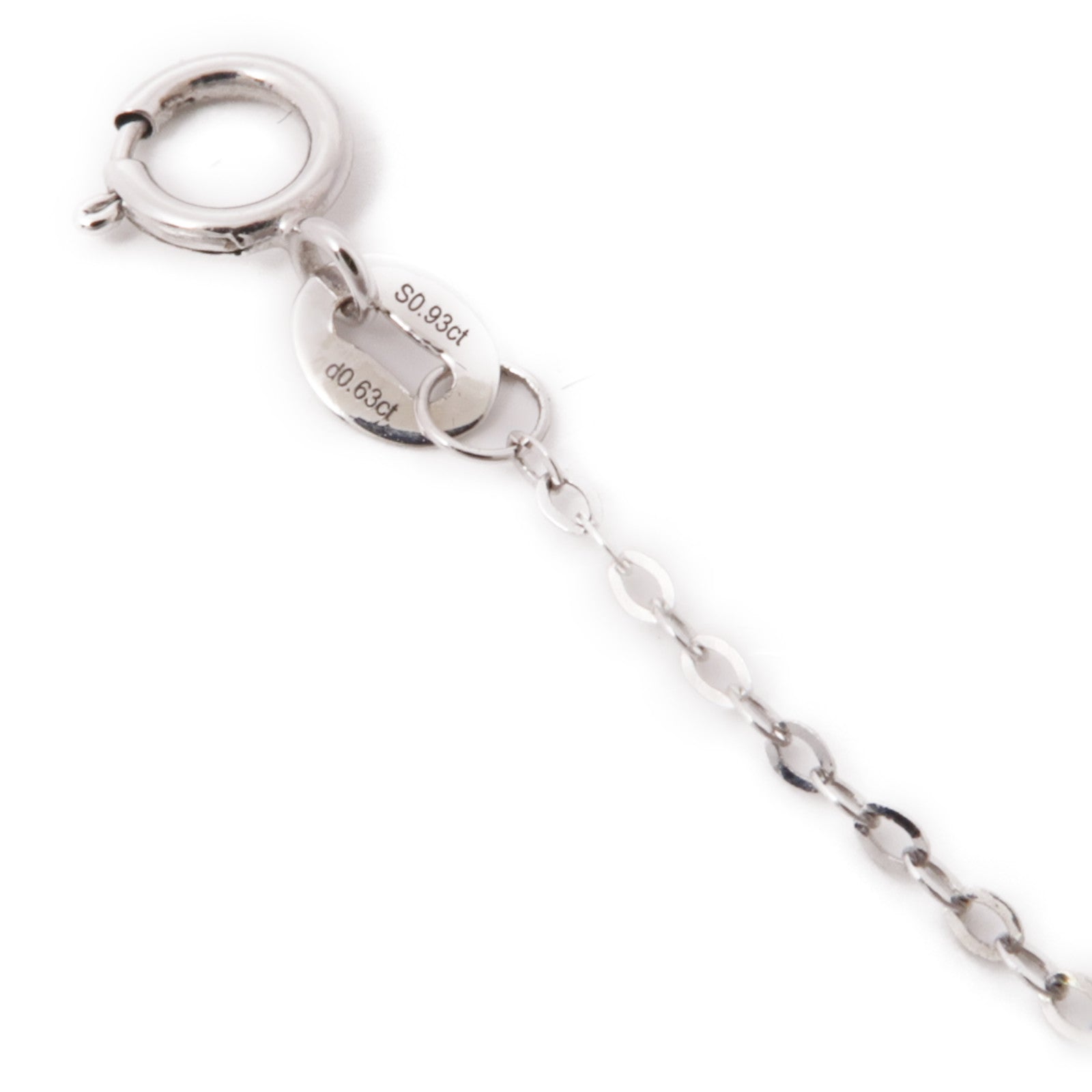 JEWELRY 18K白金Diamond Necklace鑽石項鍊