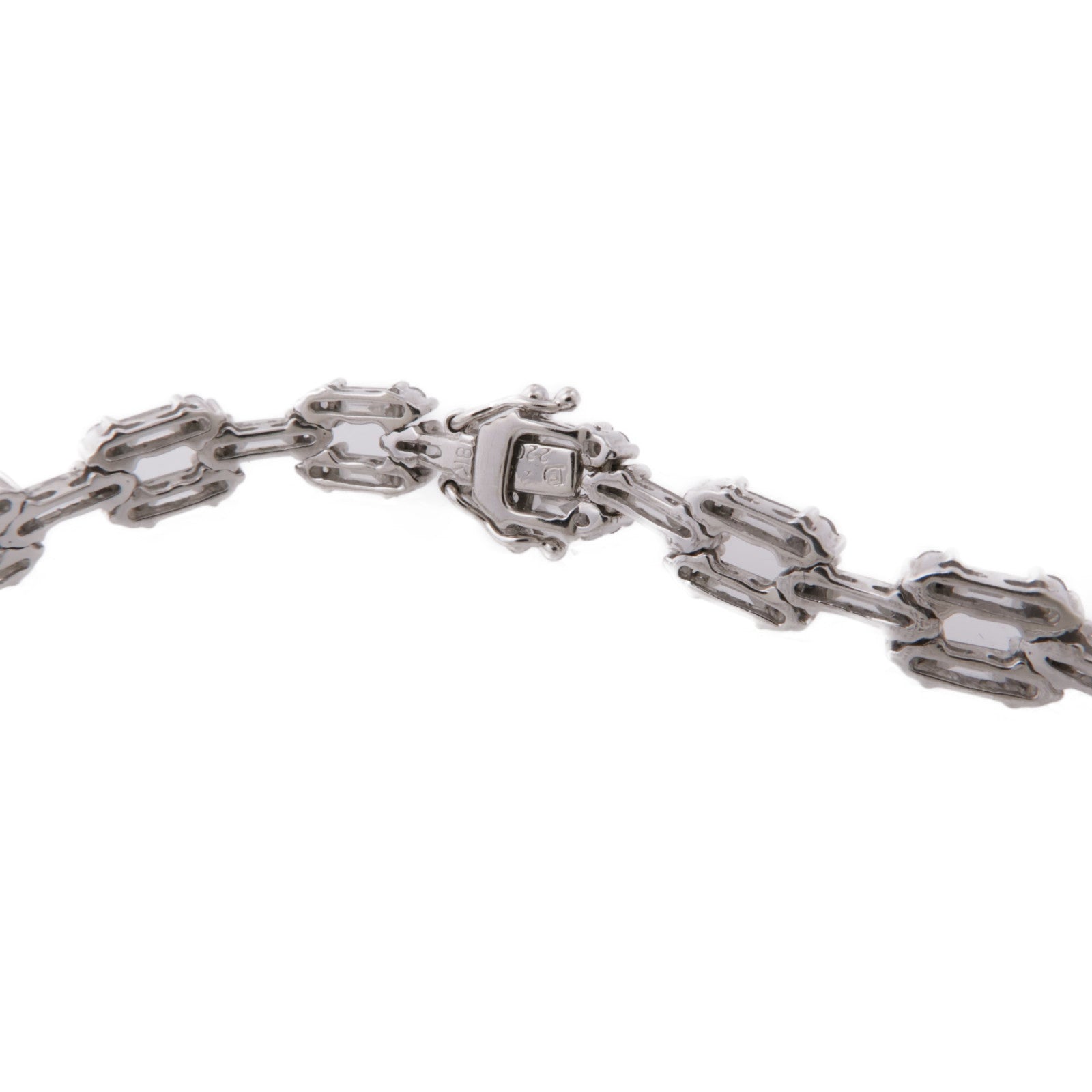 JEWELRY 18K白金Diamond Bracelet鑽石手鏈