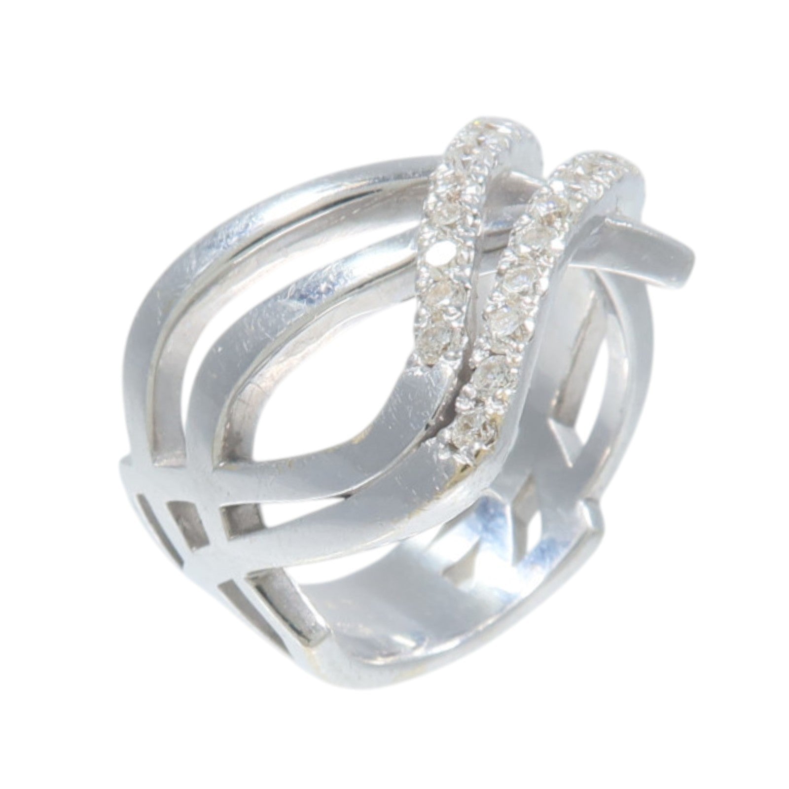 JEWELRY 18K白金Diamond Ring鑽石戒指