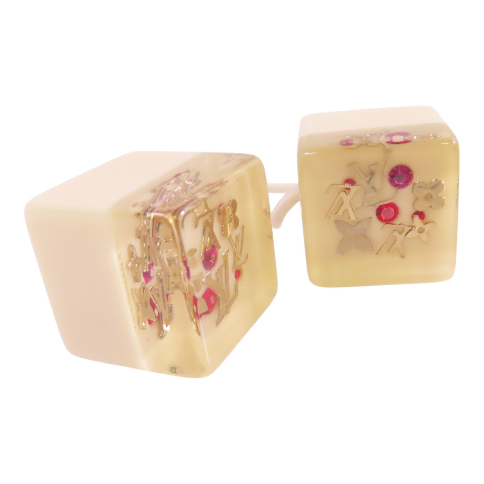 LOUIS VUITTON PVC/Resin Hair Cube髮夾