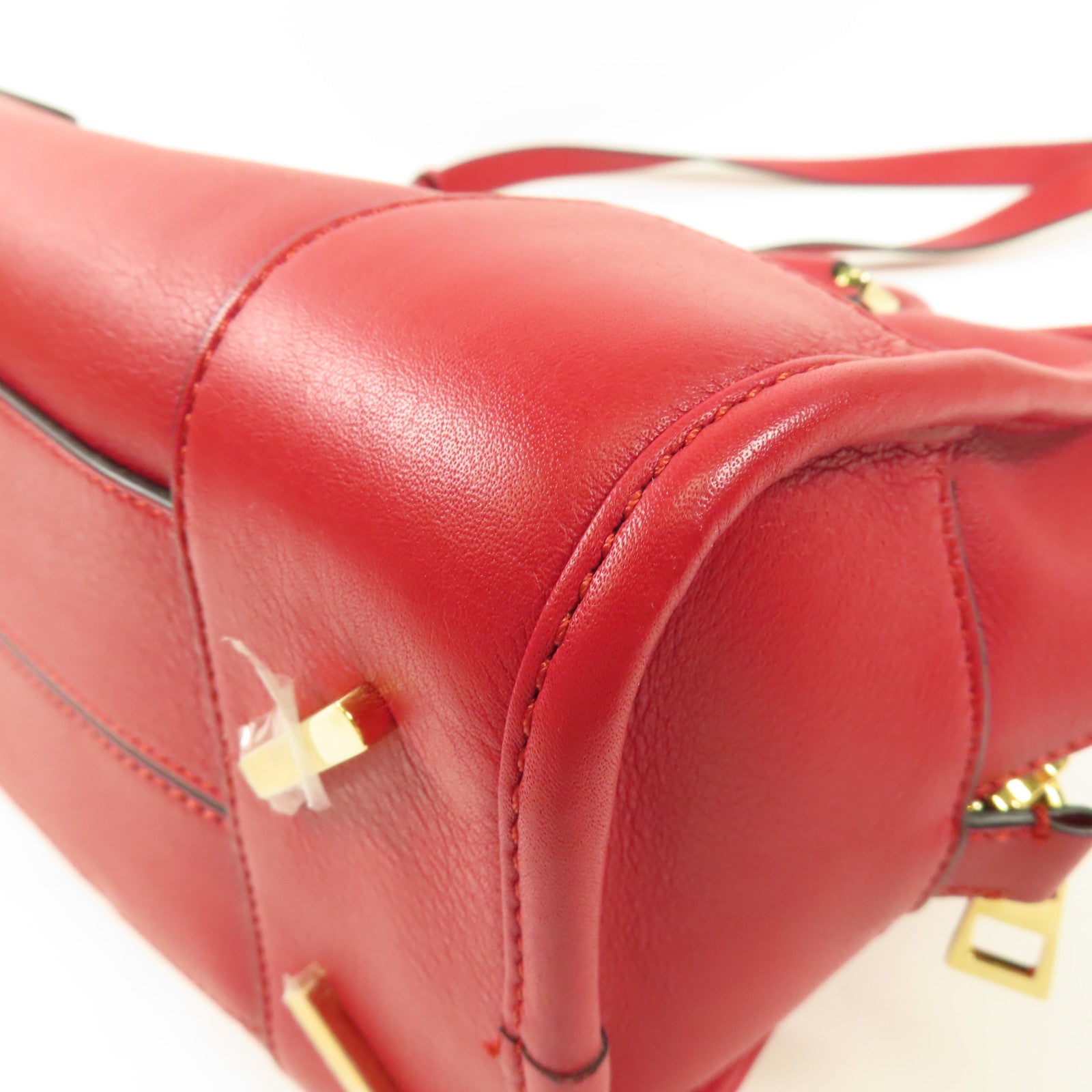 LOEWE 牛皮皮革Shoulder Bag金扣手挽肩背兩用袋