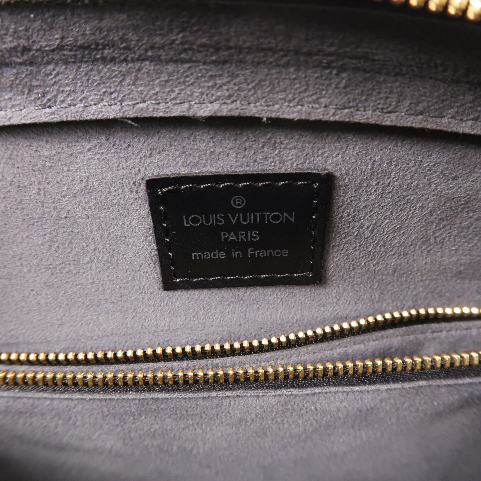LOUIS VUITTON【激減優惠】 Epi Pont Neuf金扣手挽袋黑色