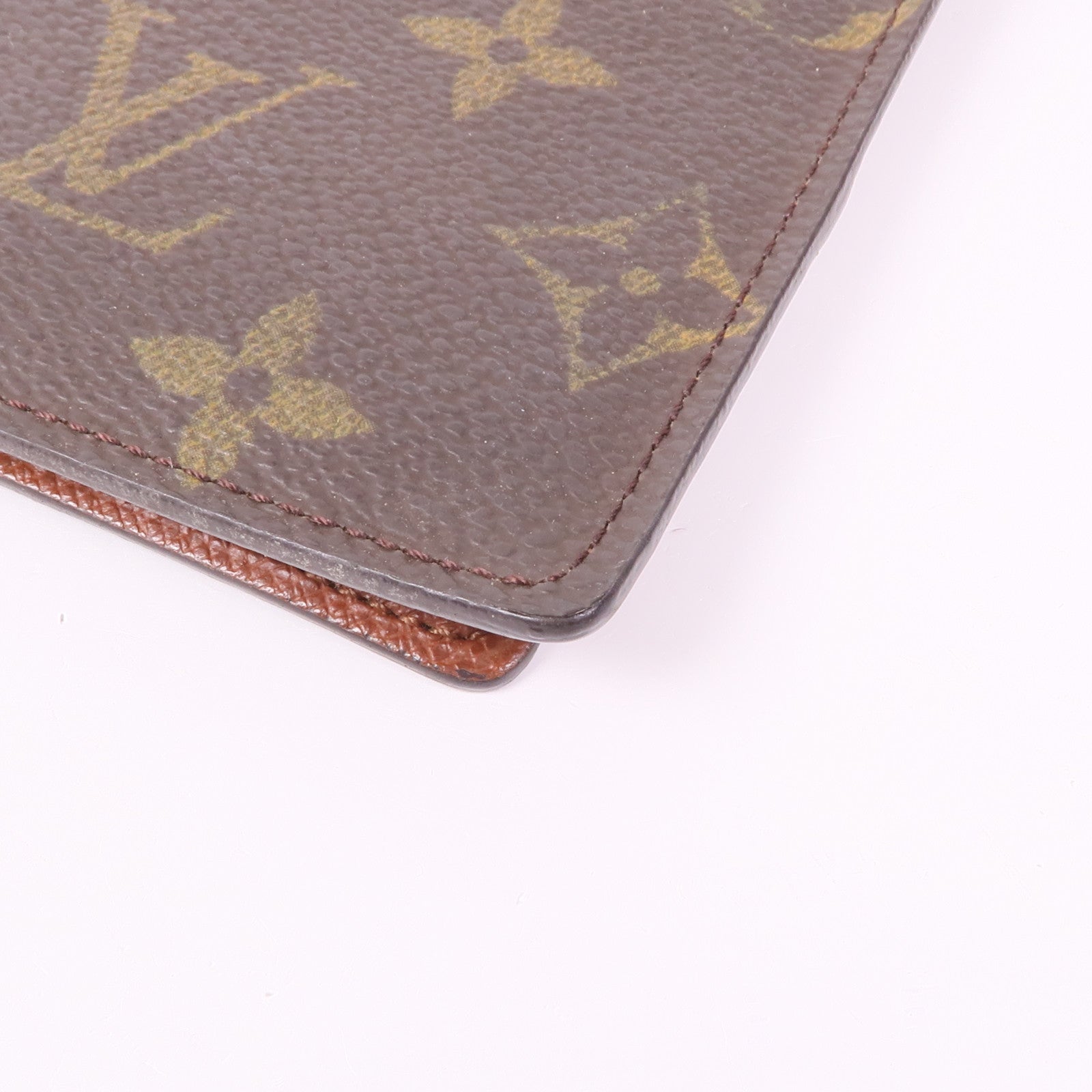 LOUIS VUITTON LV Passport Case M60178 Monogram Brown