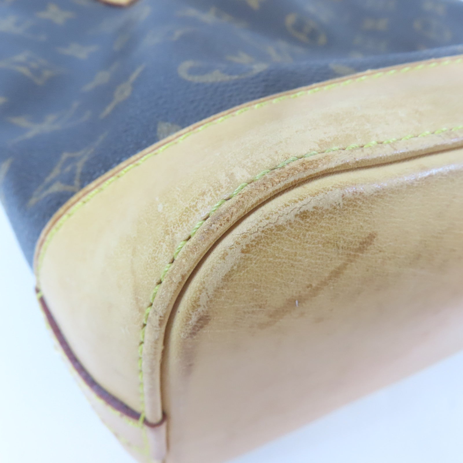 LOUIS VUITTON Monogram Lockit金扣手挽袋啡色