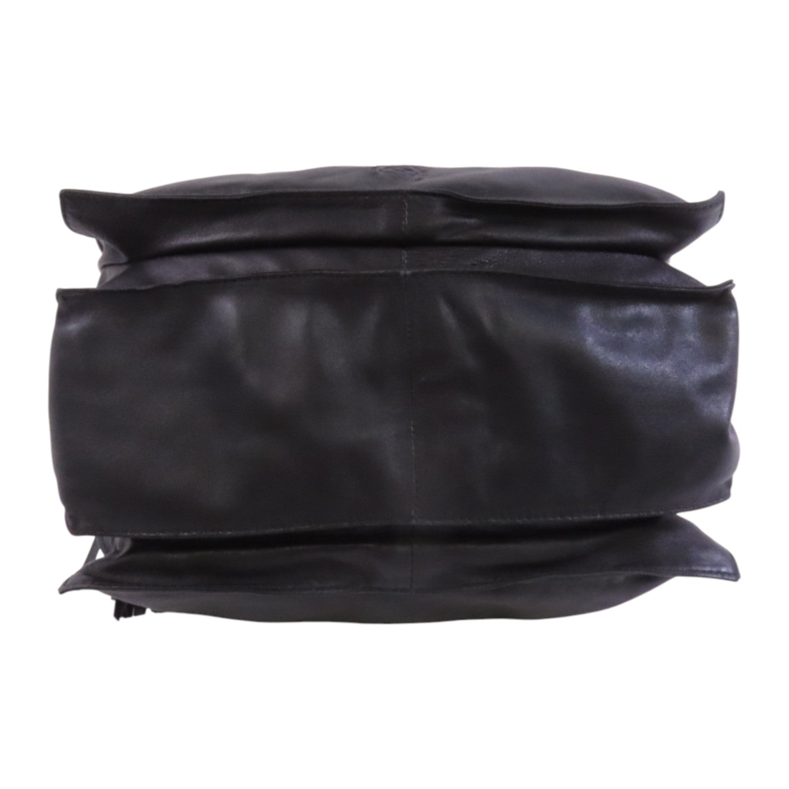 LOEWE 羊皮皮革Shoulder Bag金扣肩背袋