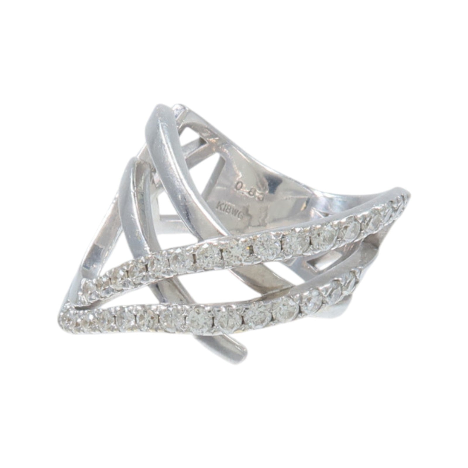 JEWELRY 18K白金Diamond Ring鑽石戒指