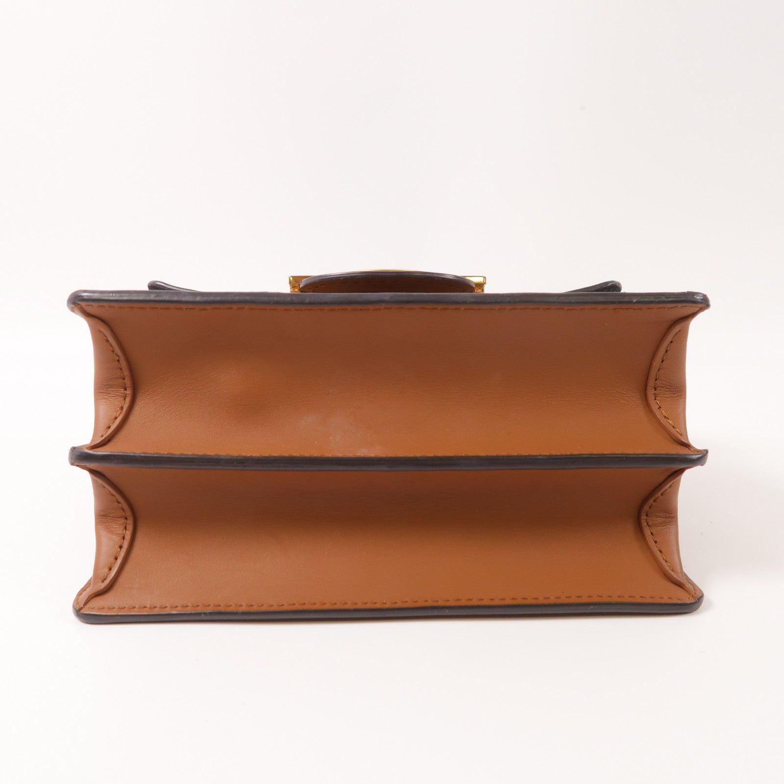 LOUIS VUITTON Monogrqam Reverse Mini Dauphine肩背袋棕色