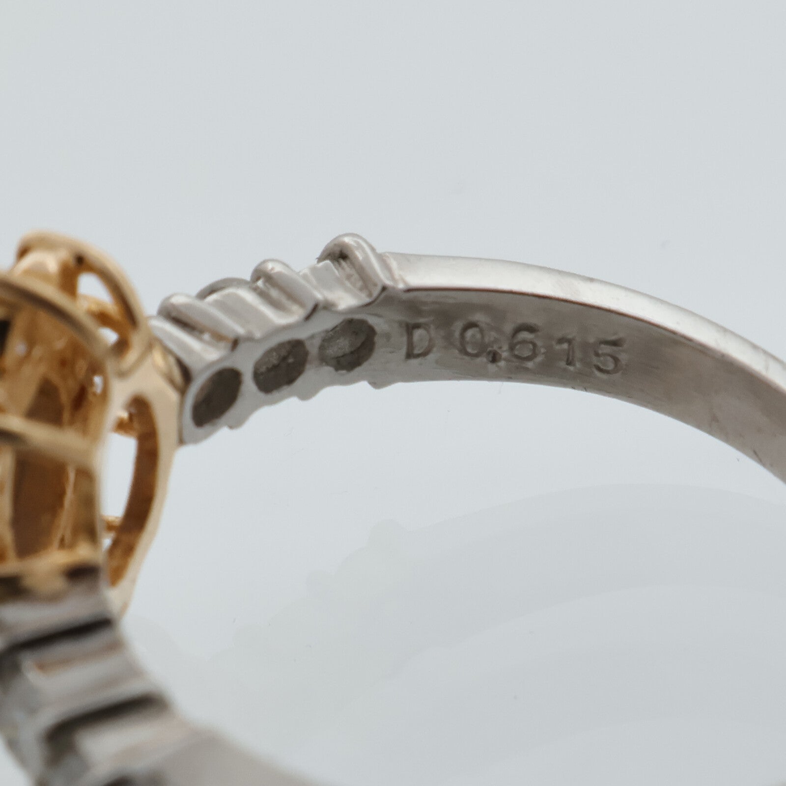 JEWELRY PT900鉑金/18K黃金/藍寶石Sapphire鑽石戒指