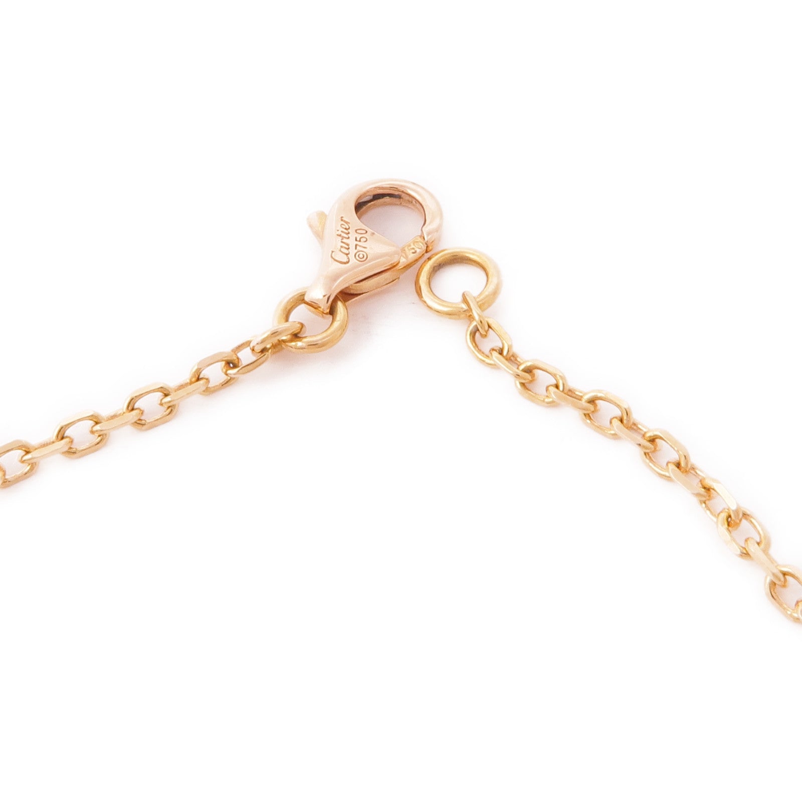 CARTIER 【激減優惠】18K黃金/白金/玫瑰金Trinity Necklace鑽石項鍊