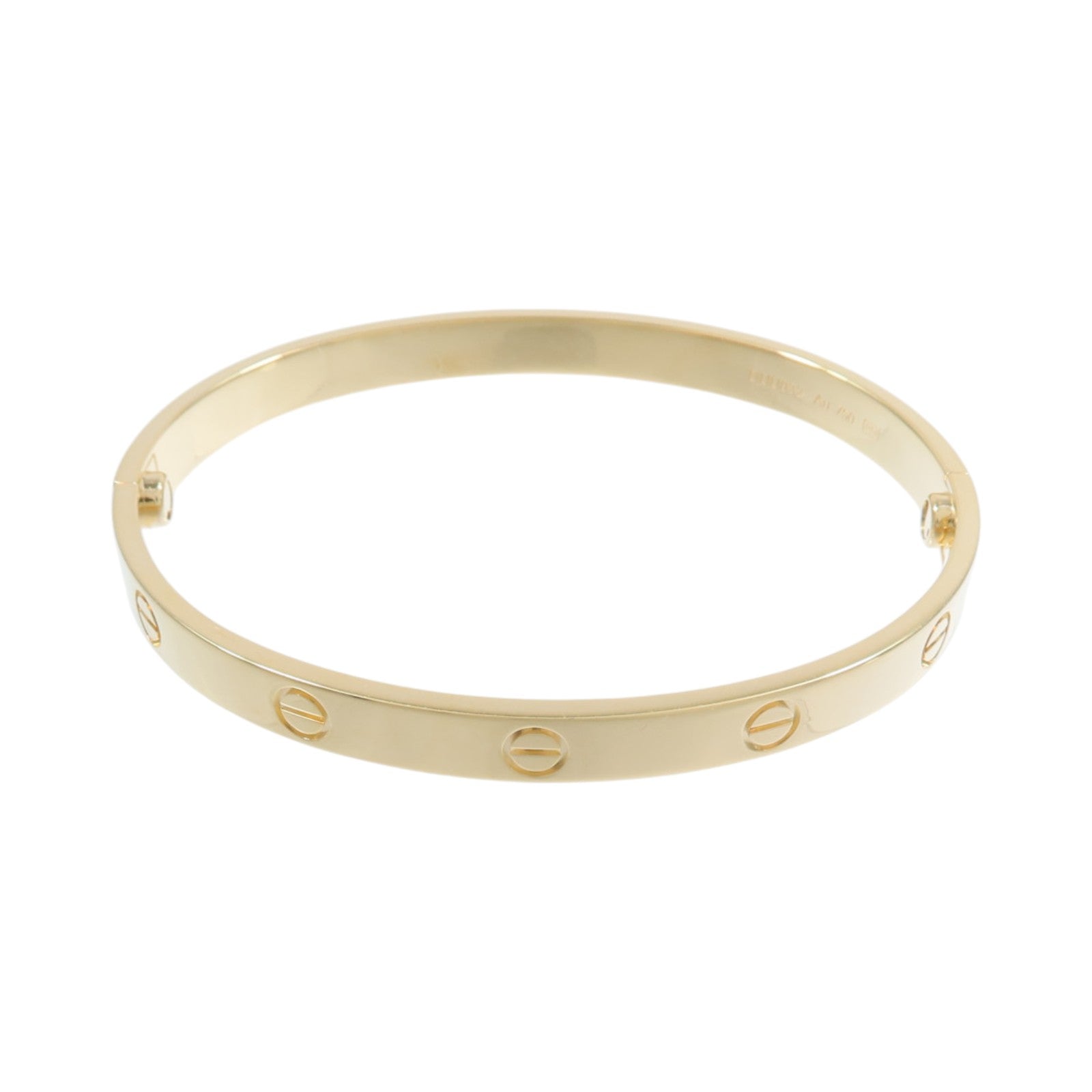 CARTIER 18K黃金Love Bracelet手鐲
