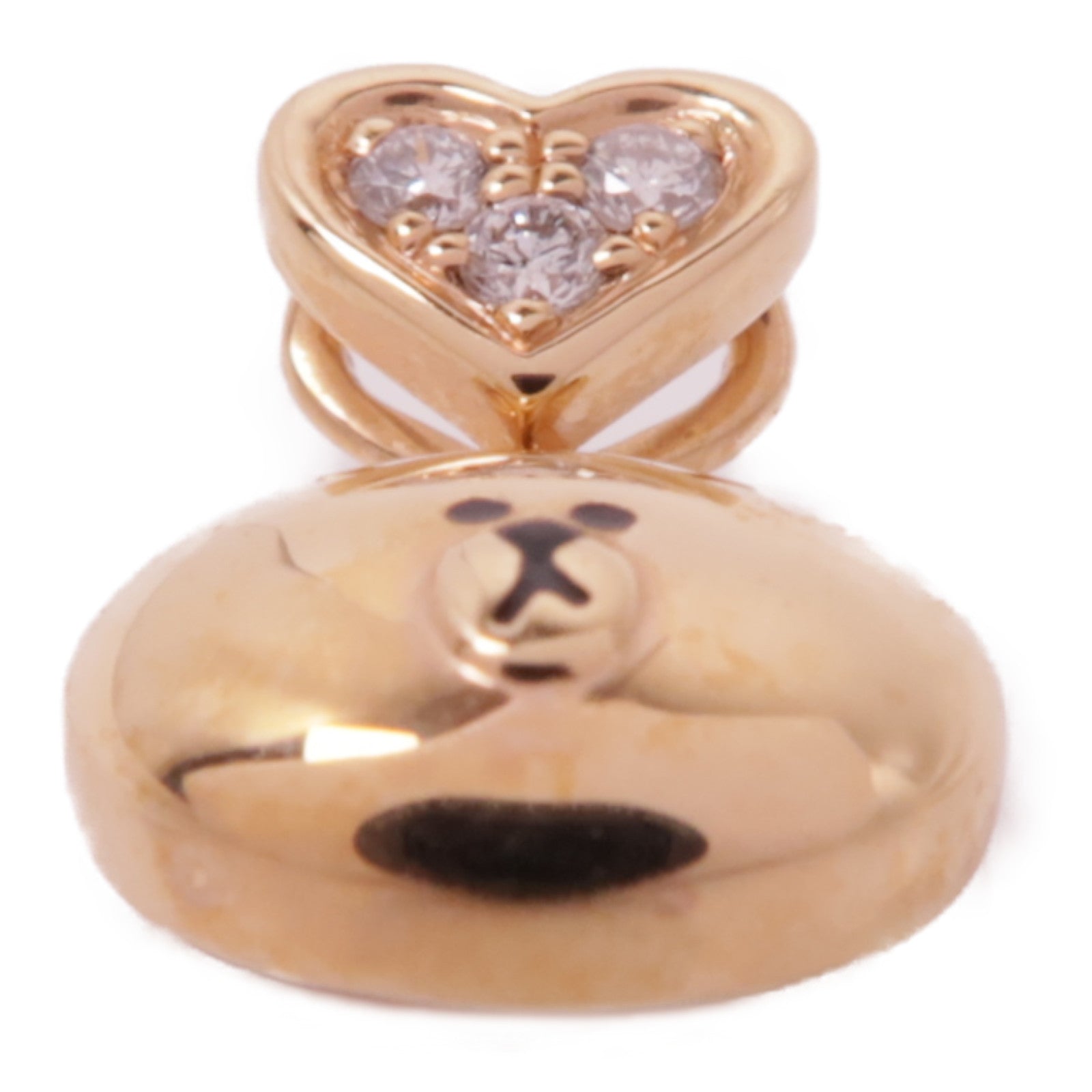 JEWELRY 18K玫瑰金Diamond Pendant鑽石吊墜