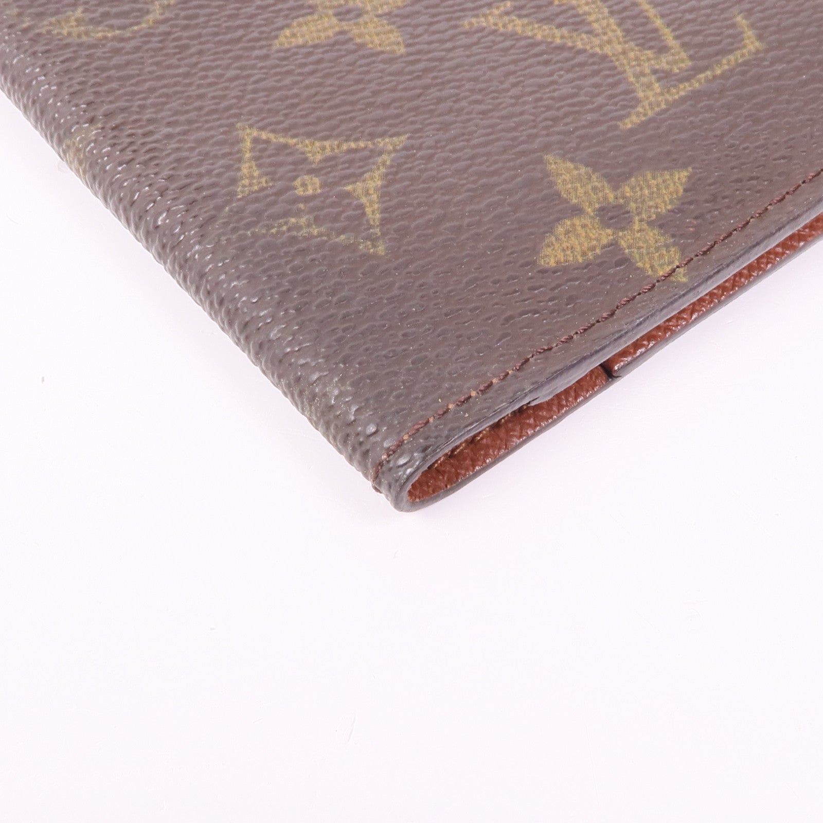 LOUIS VUITTON LV Passport Case M60178 Monogram Brown