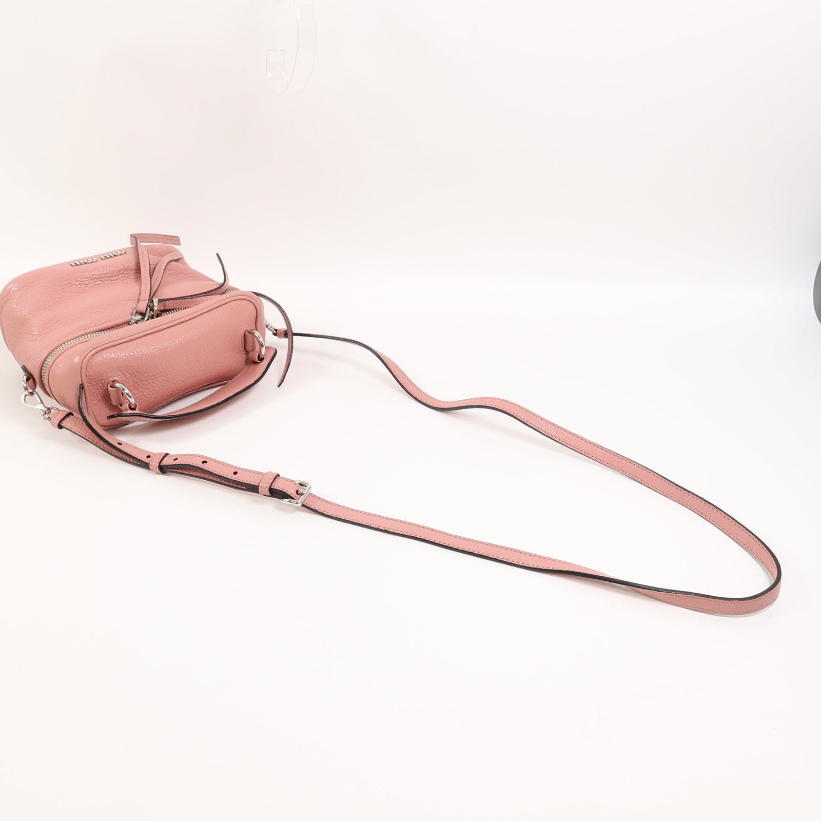 Miu Miu 牛皮皮革Vanity Bag手挽肩背兩用袋