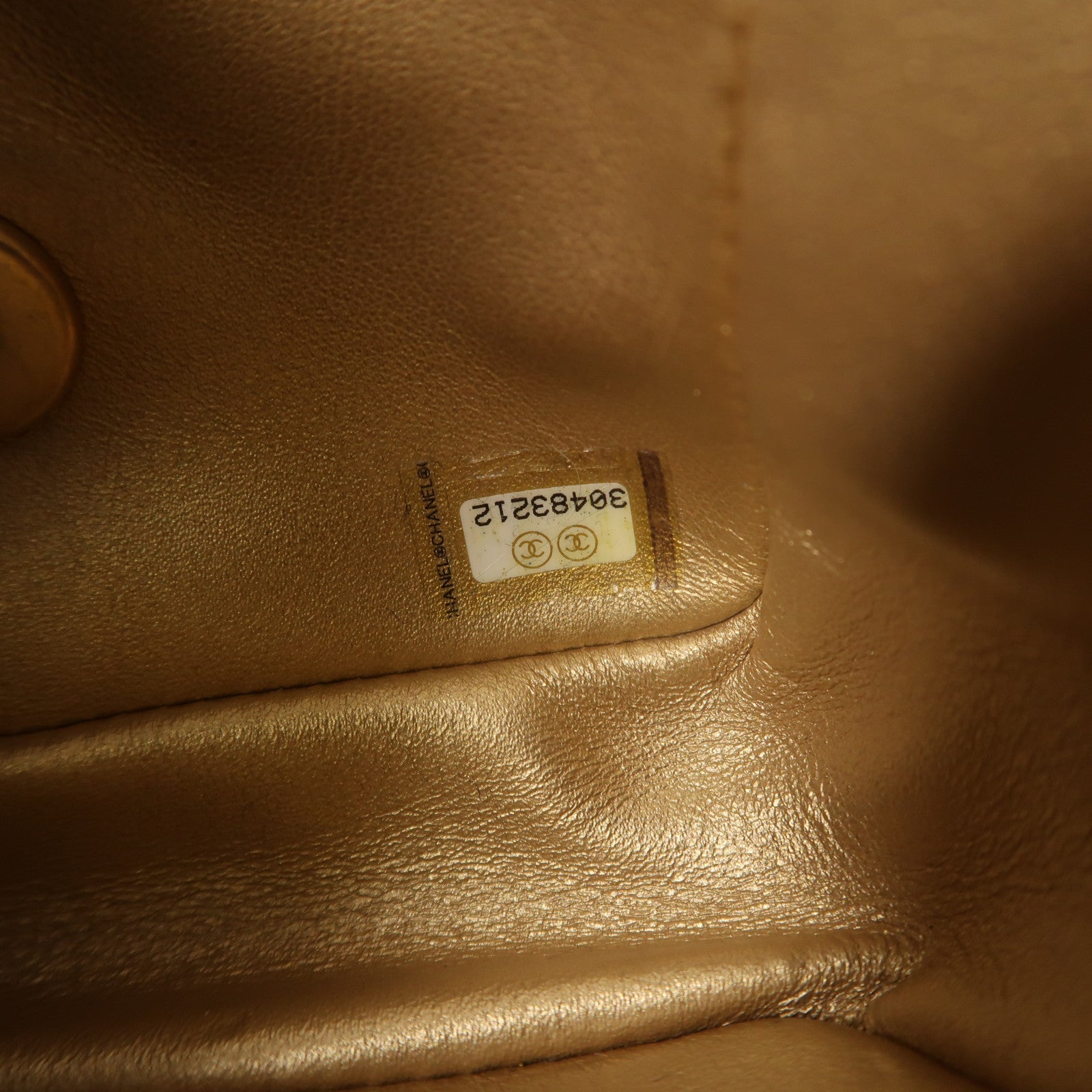 CHANEL 牛皮皮革Shoulder Bag鏈帶肩背袋