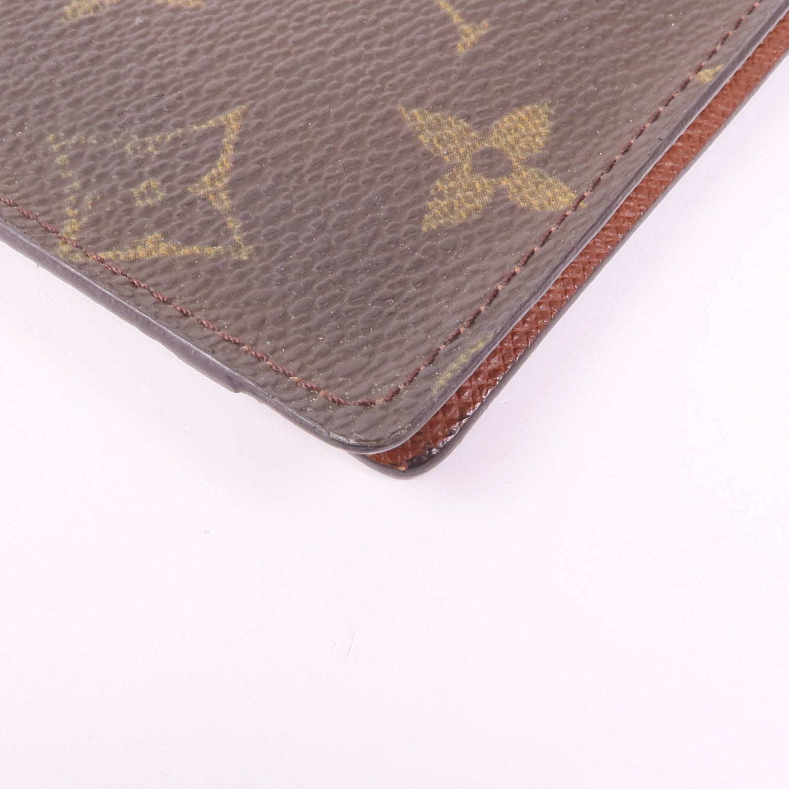 LOUIS VUITTON LV Passport Case M60178 Monogram Brown