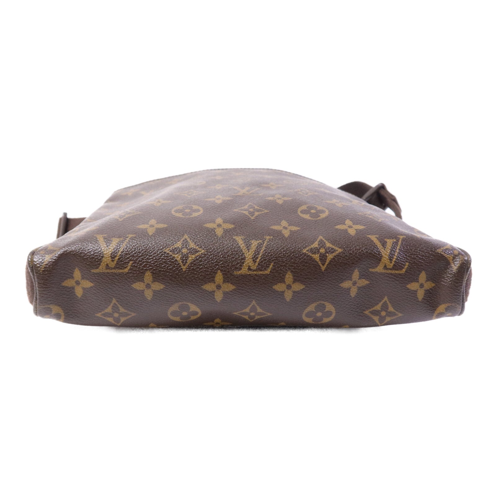 LOUIS VUITTON Monogram Trotteur Beaubourg金扣肩背袋