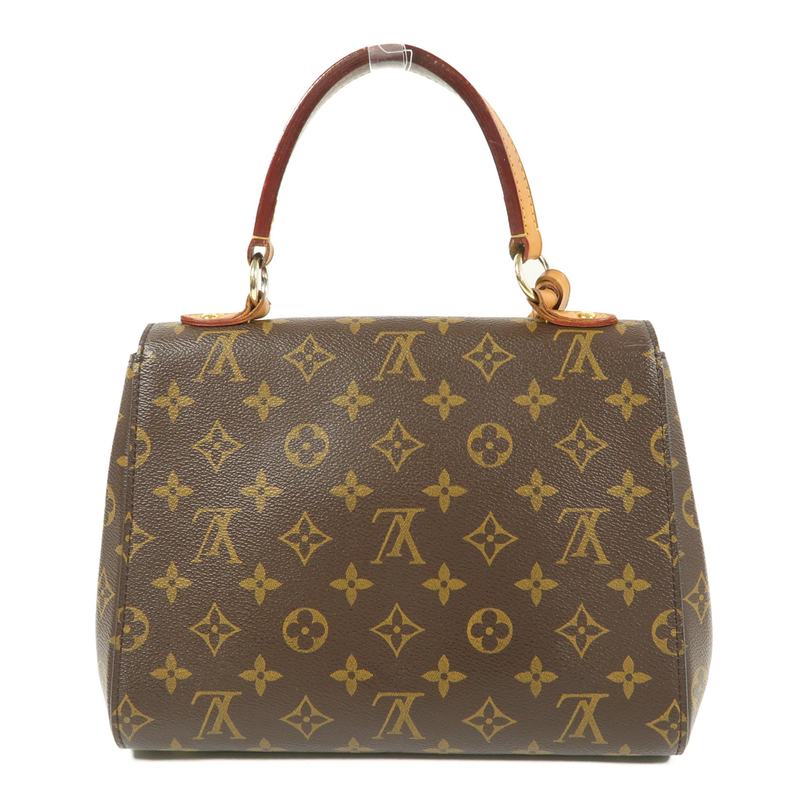 LOUIS VUITTON Monogram Cluny BB金扣手挽肩背兩用袋